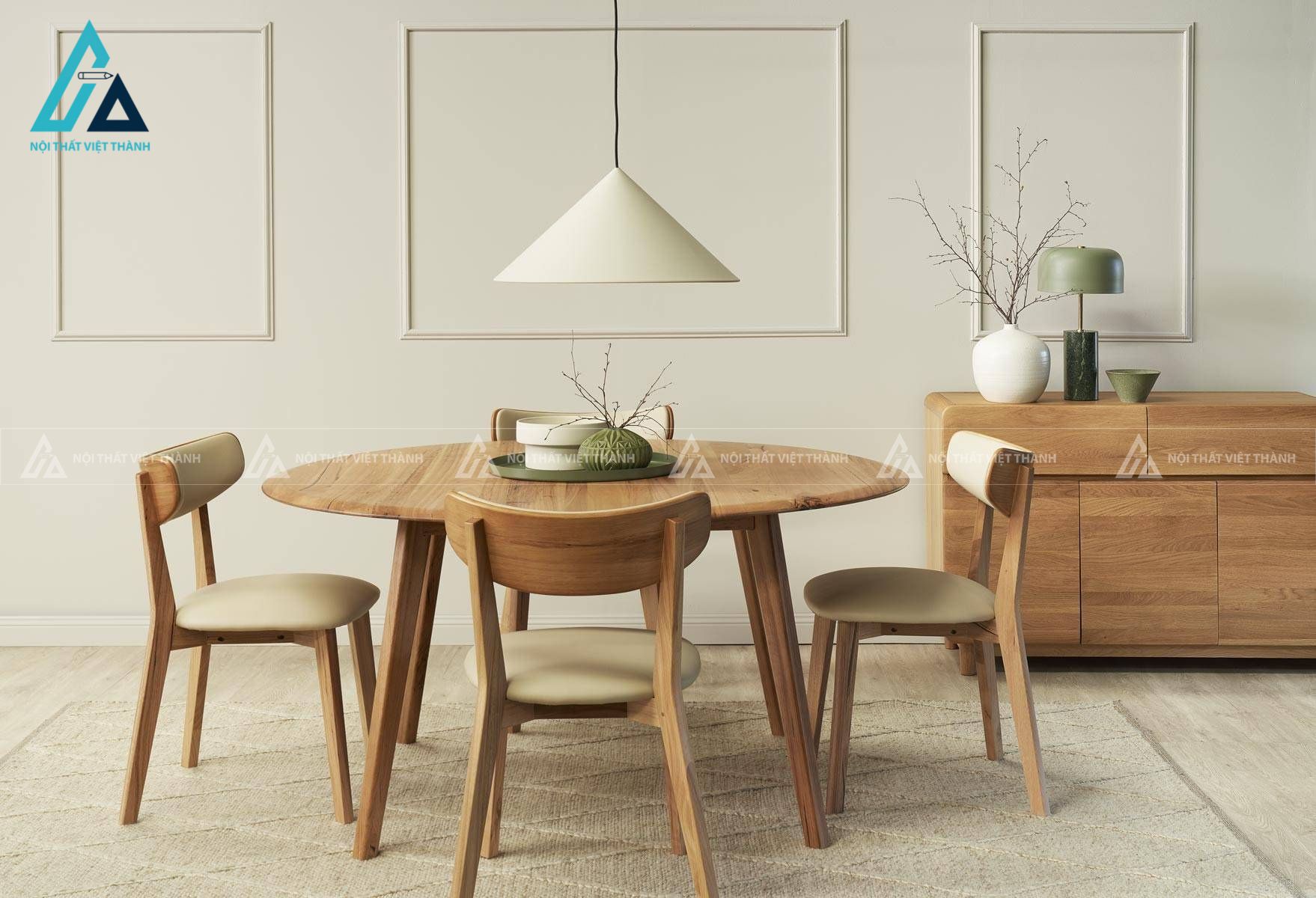 Bàn ăn hình tròn