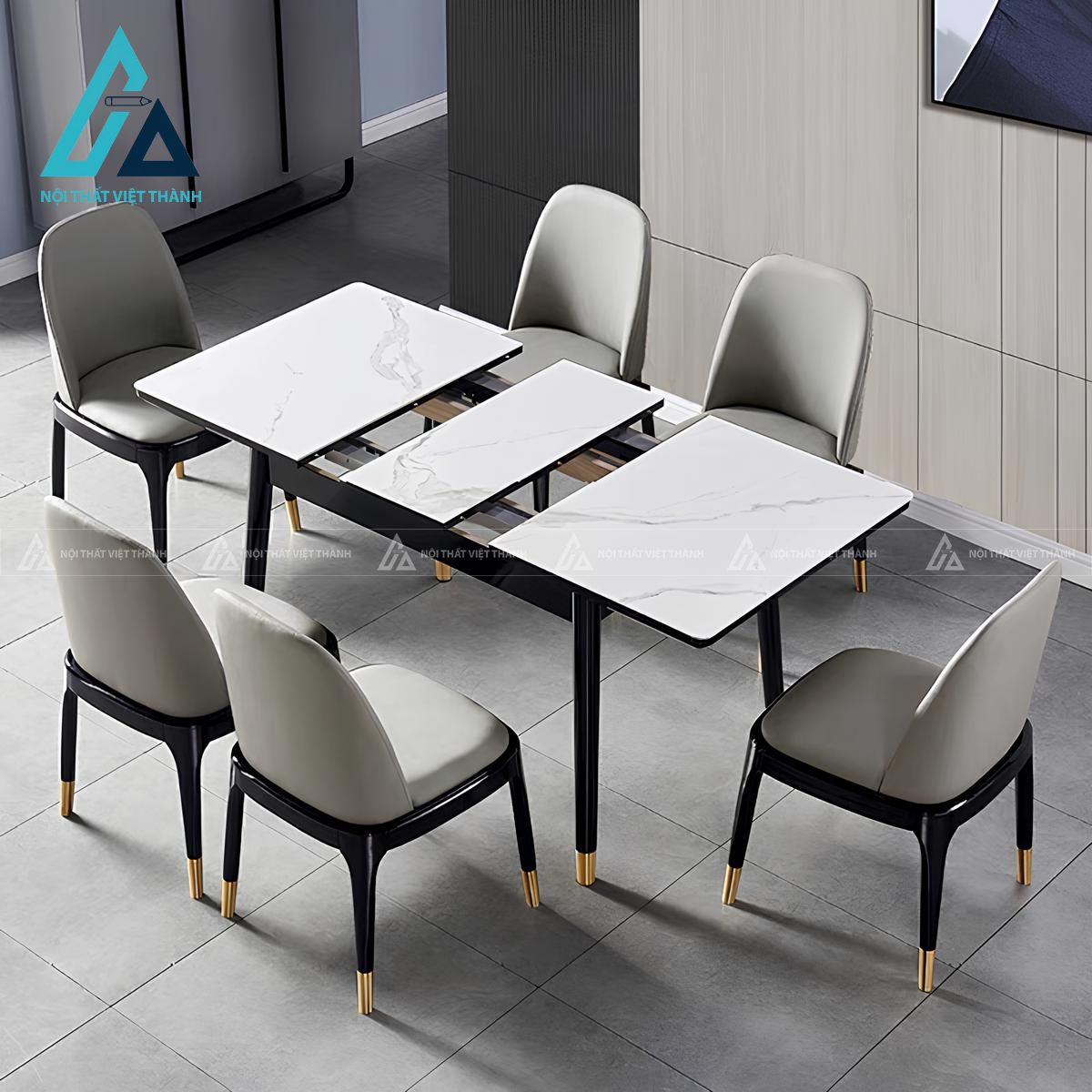 Bàn ăn mở rộng (bàn kéo dài)