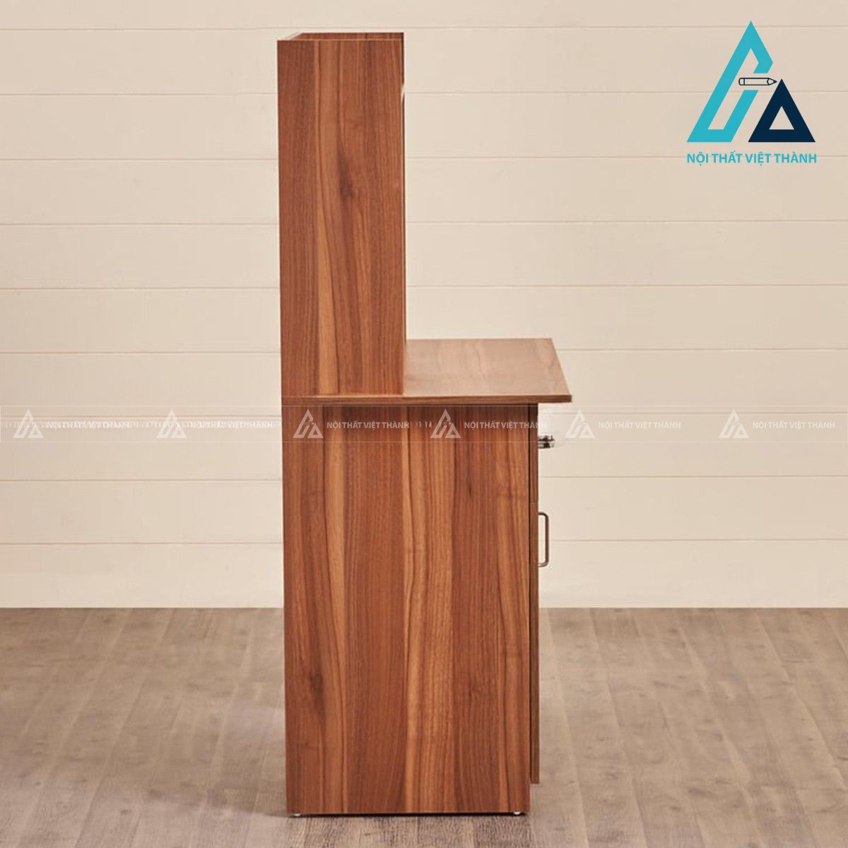 Bàn học liền kệ sách gỗ công nghiệp thiết kế hiện đại 4