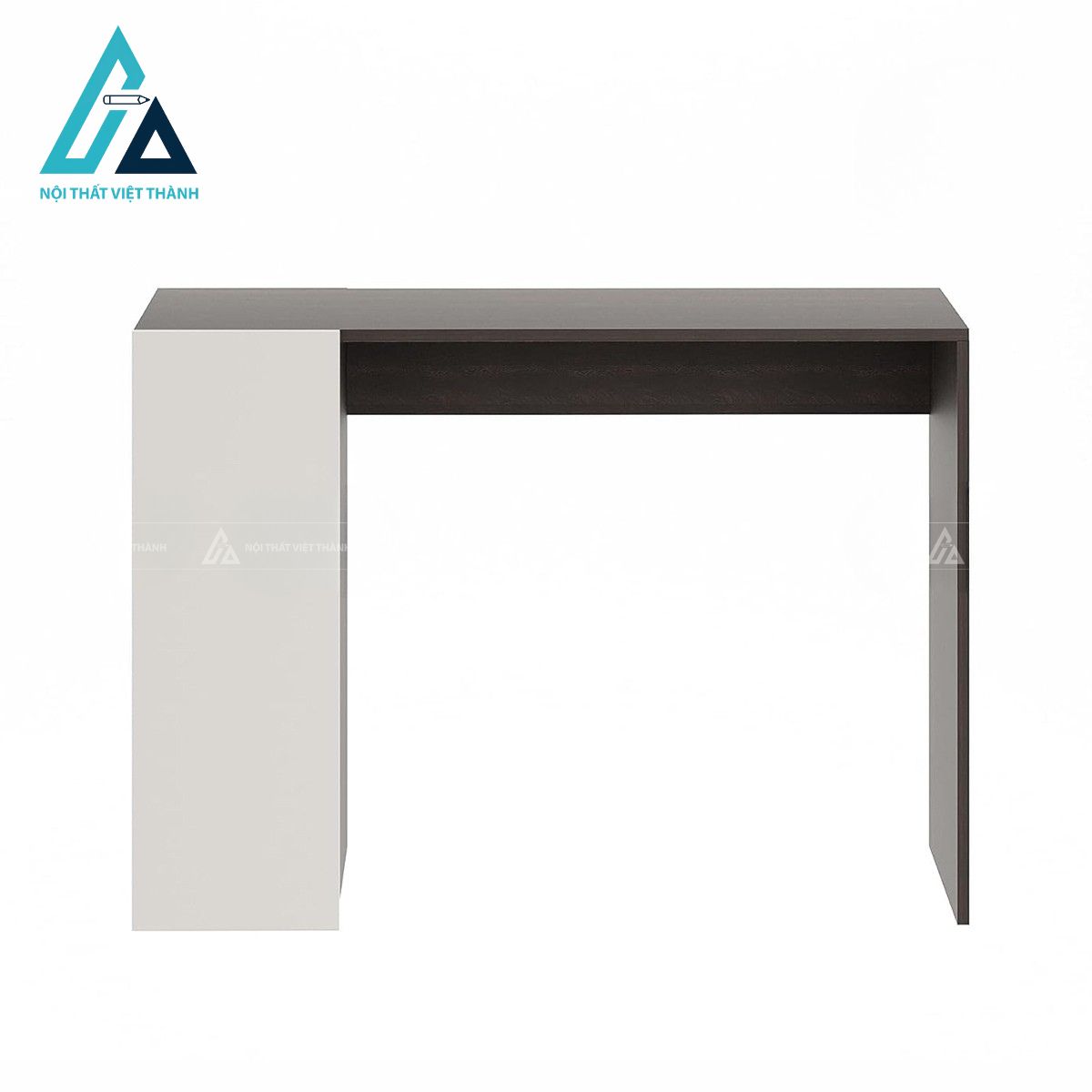 Bàn làm việc gỗ công nghiệp kèm kệ và tủ lưu trữ màu vân gỗ hiện đại 3