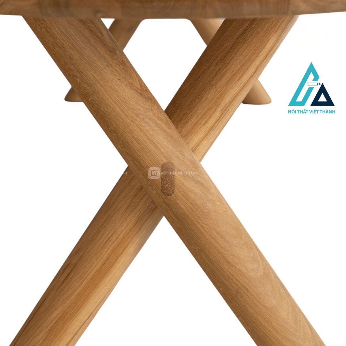 Bộ bàn ăn gỗ sồi tự nhiên 6 ghế thiết kế hiện đại 4