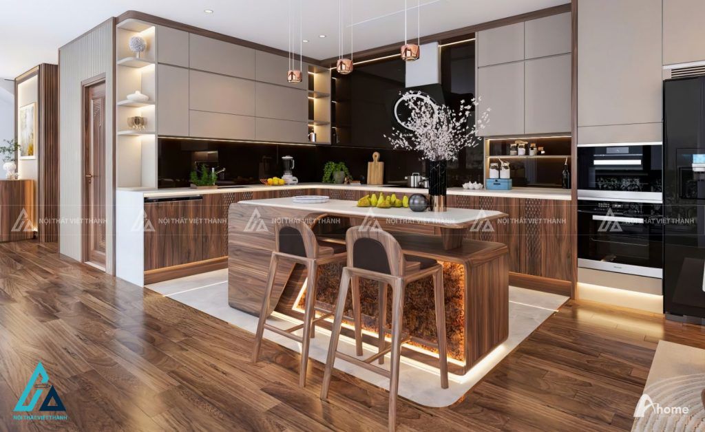 Tính hướng bếp rất quan trọng trong  thiết kế nhà bếp