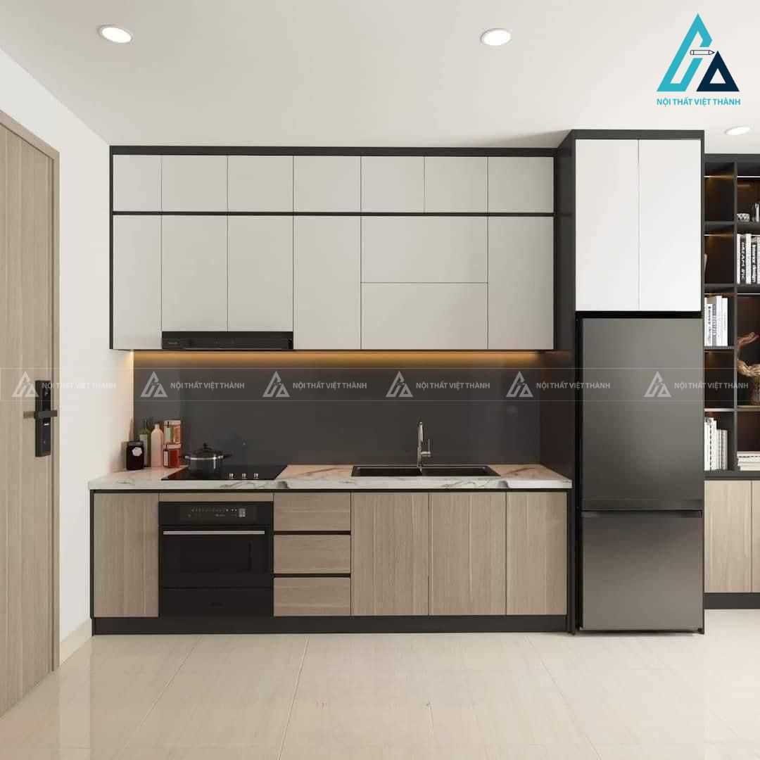 Một căn bếp có kích thước hợp lý sẽ giúp các hoạt động diễn ra trơn tru