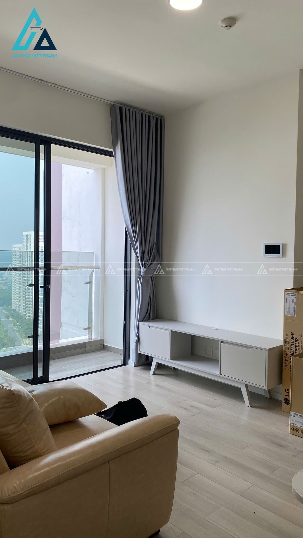 Thiết kế thi công nội thất căn hộ chung cư anh Quốc Nhật Dĩ An Bình Dương 1