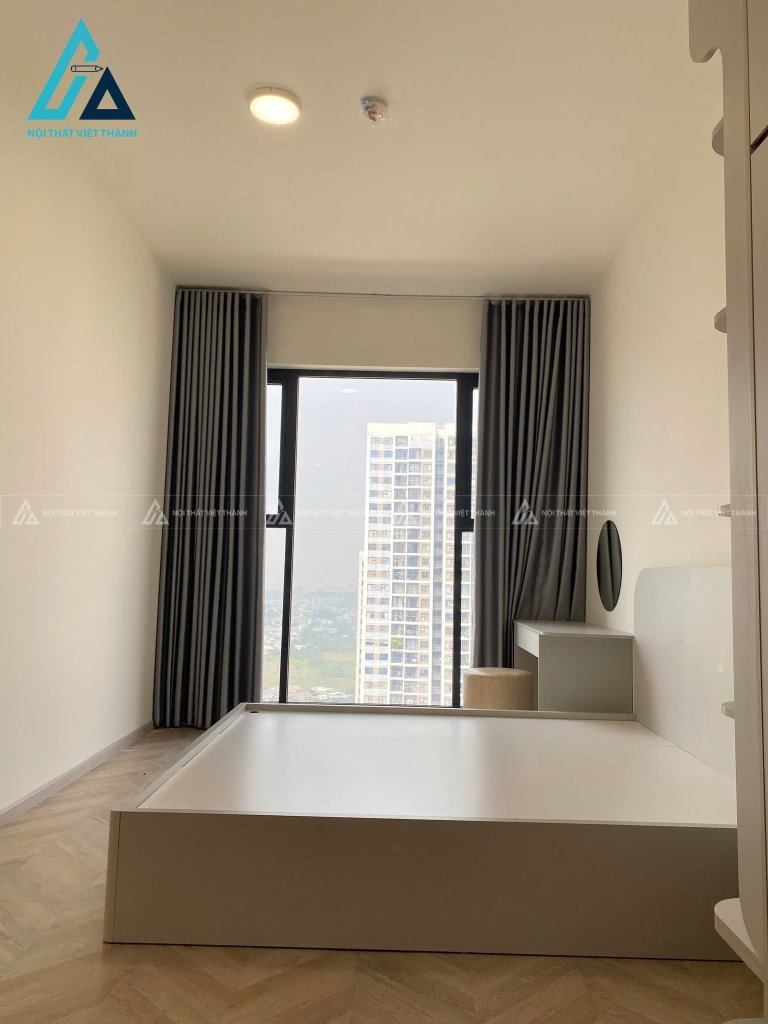 Thiết kế thi công nội thất căn hộ chung cư anh Quốc Nhật Dĩ An Bình Dương 9