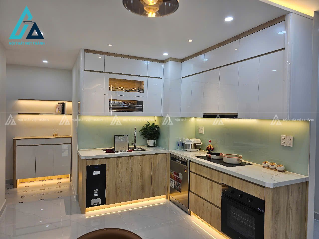 Thiết kế thi công nội thất chung cư căn hộ 3 phòng ngủ anh Thế Hoàn Nhơn Trạch Đồng Nai 5