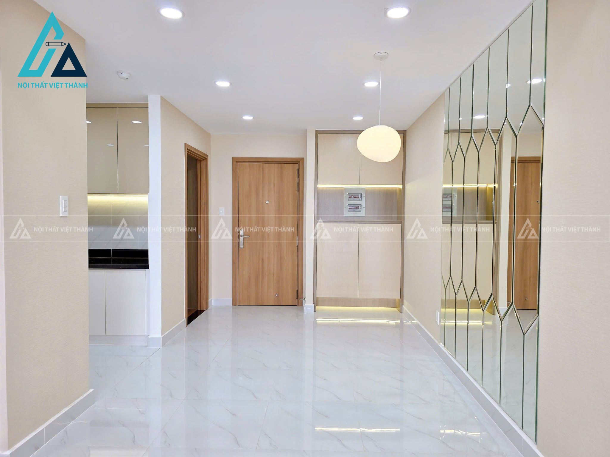 Thiết kế thi công nội thất chung cư căn hộ chị Thanh Trúc Thủ Dầu Một Bình Dương 4