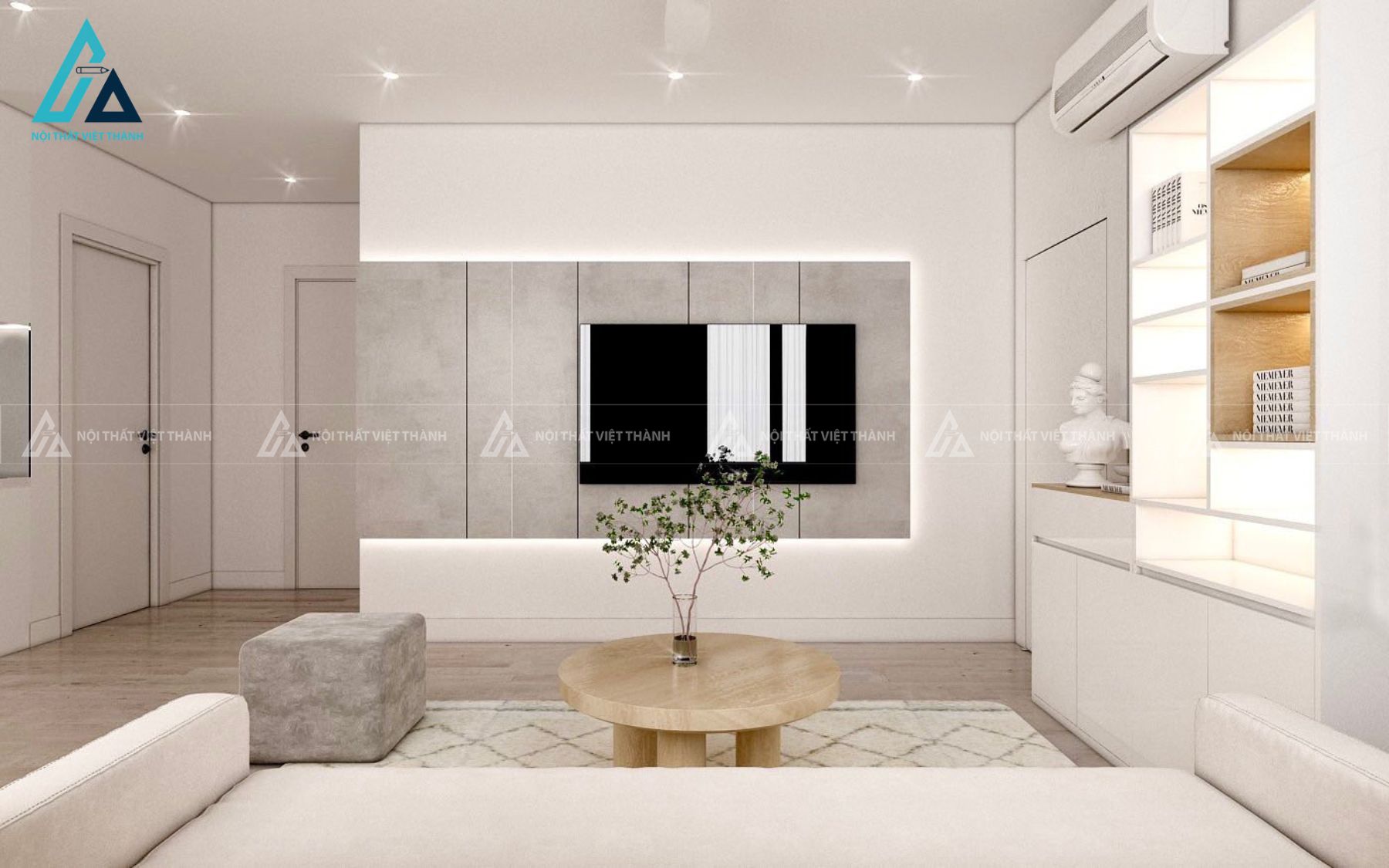 Thiết kế thi công nội thất nhà phố 3 phòng ngủ chị Lan Biên Hòa Đồng Nai 13