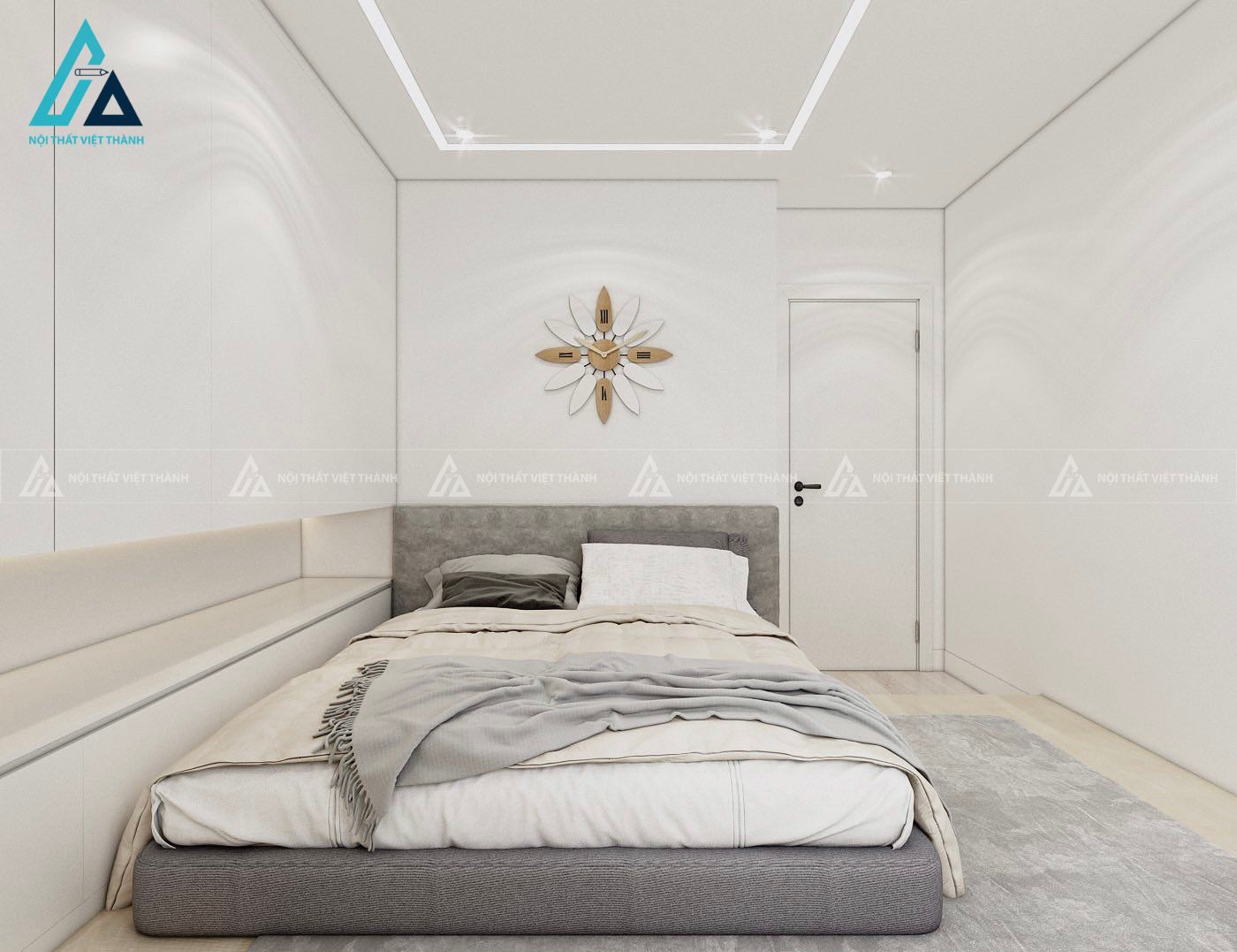 Thiết kế thi công nội thất nhà phố 3 phòng ngủ chị Lan Biên Hòa Đồng Nai 15
