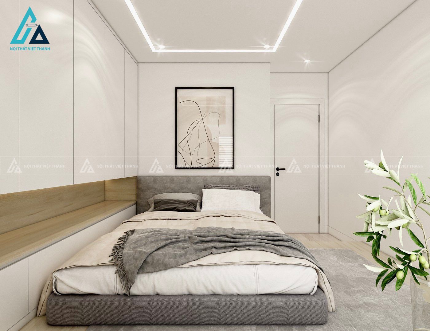 Thiết kế thi công nội thất nhà phố 3 phòng ngủ chị Lan Biên Hòa Đồng Nai 9