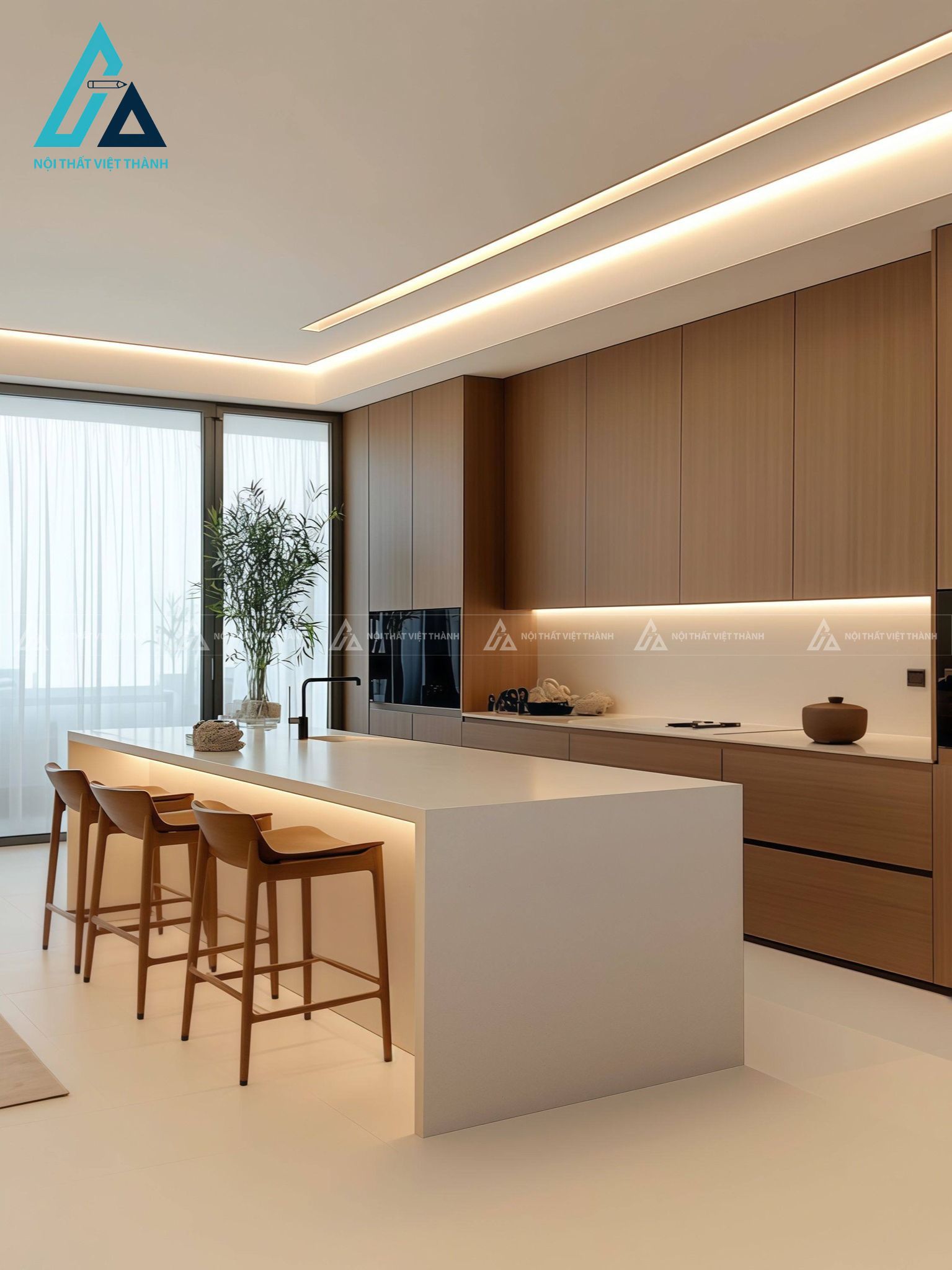 Thiết kế thi công nội thất nhà phố chị Quỳnh Nga Long Thành Đồng Nai 11