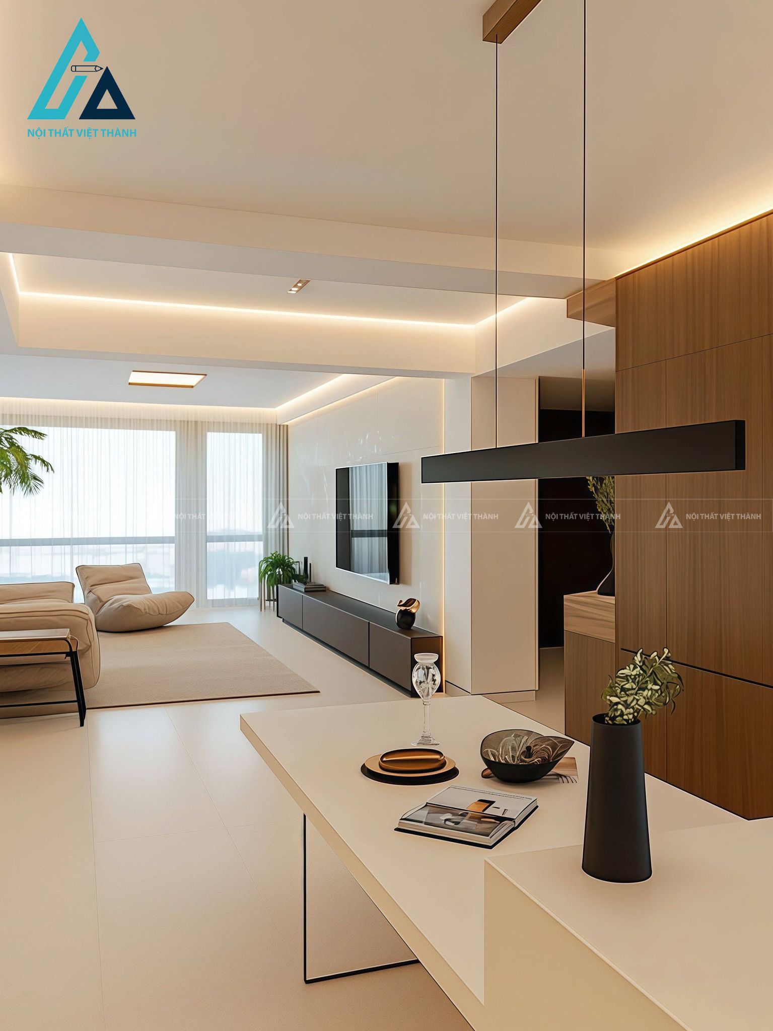 Thiết kế thi công nội thất nhà phố chị Quỳnh Nga Long Thành Đồng Nai 14