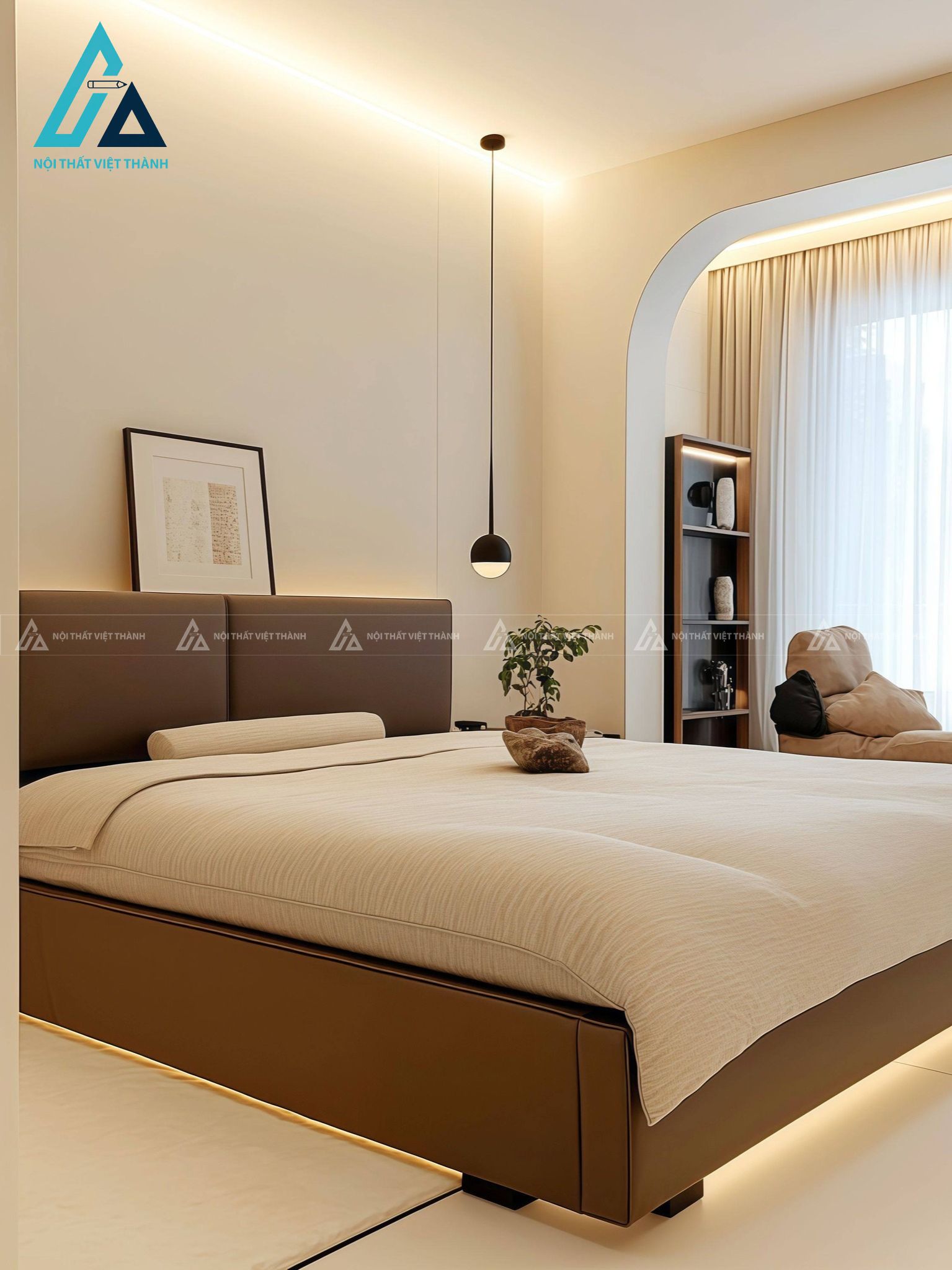 Thiết kế thi công nội thất nhà phố chị Quỳnh Nga Long Thành Đồng Nai 19