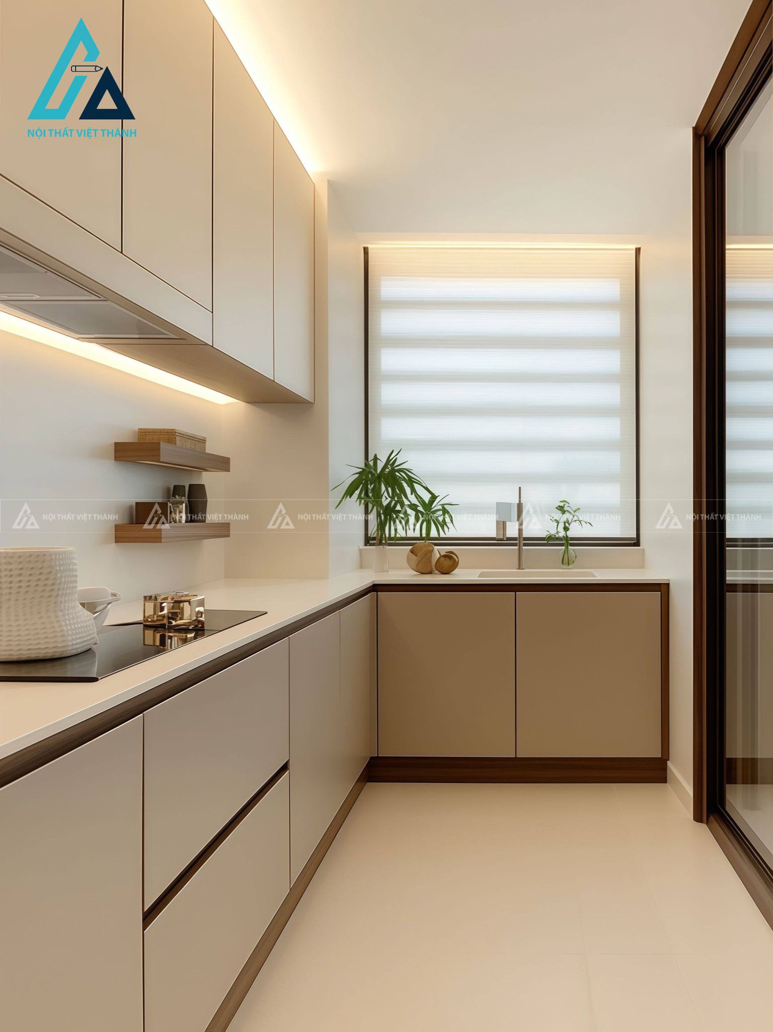 Thiết kế thi công nội thất nhà phố chị Quỳnh Nga Long Thành Đồng Nai 4