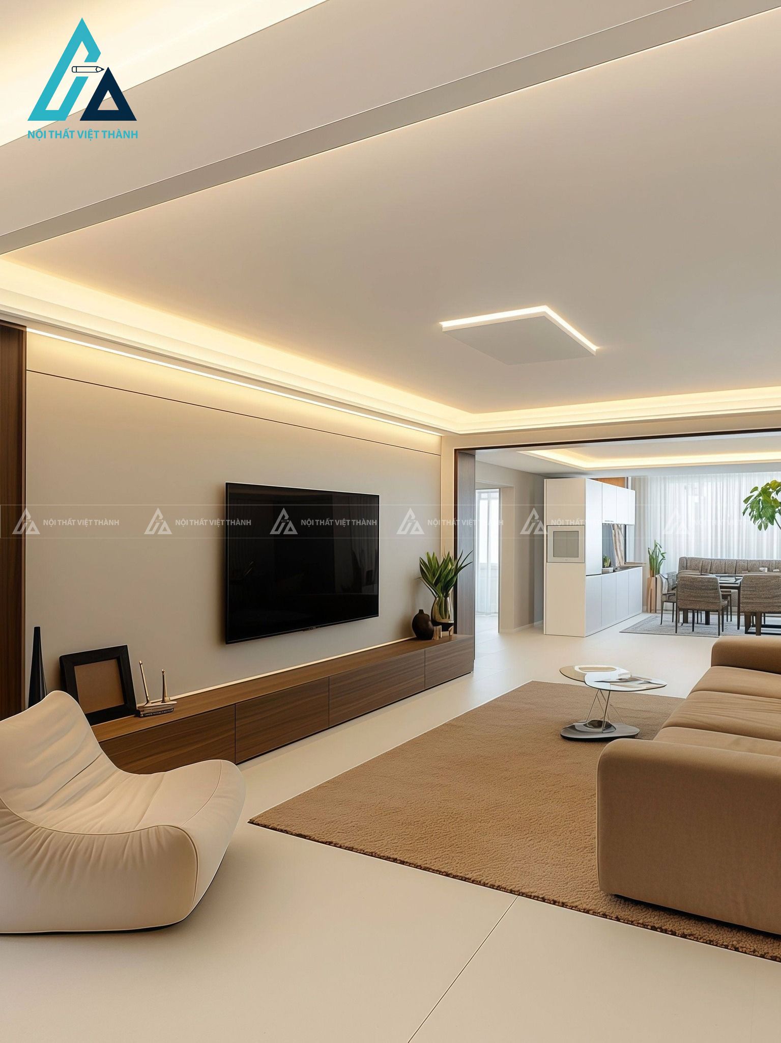 Thiết kế thi công nội thất nhà phố chị Quỳnh Nga Long Thành Đồng Nai 9