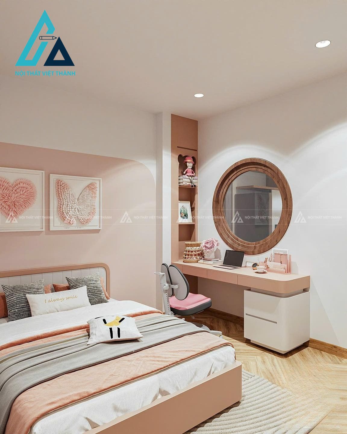 Thiết kế thi công nội thất nhà phố chị Thu Huyền - Bà Rịa Vũng Tàu 3