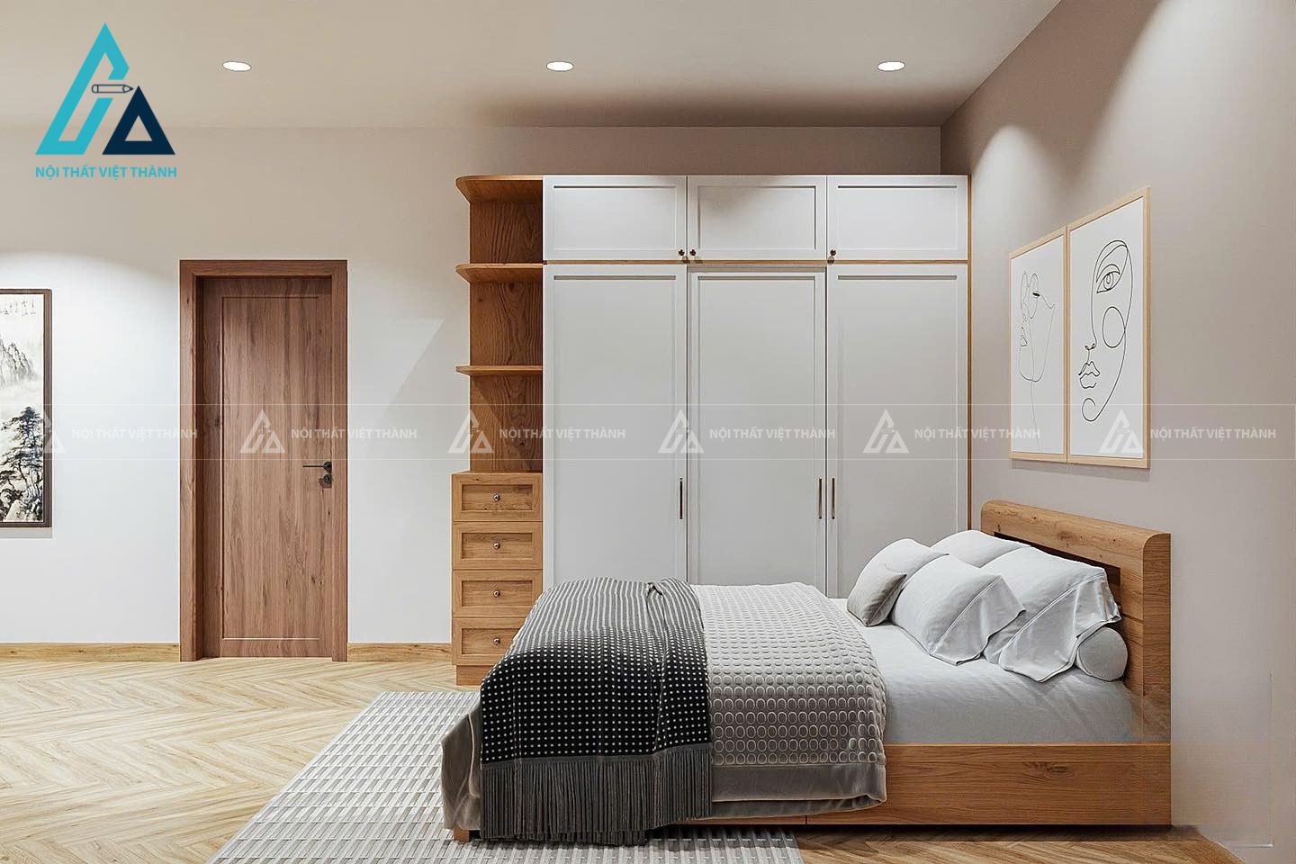 Thiết kế thi công nội thất nhà phố chị Thu Huyền - Bà Rịa Vũng Tàu 6