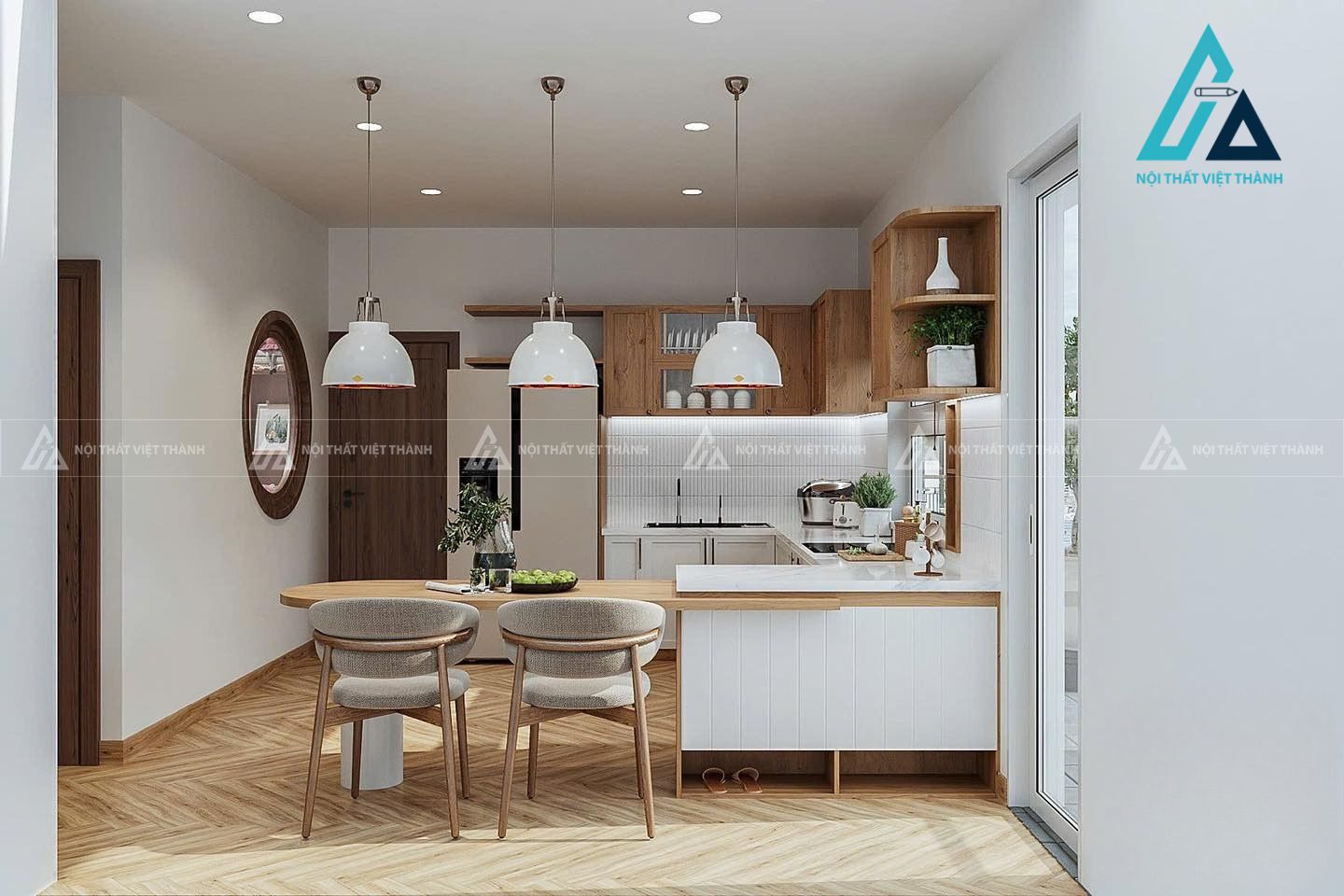 Thiết kế thi công nội thất nhà phố chị Thu Huyền - Bà Rịa Vũng Tàu 7