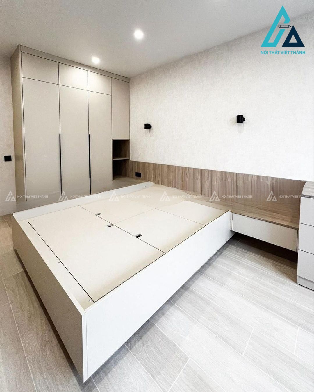 Thiết kế thi công nội thất phòng ngủ anh Thuận quận 5 TP. Hồ Chí Minh 8