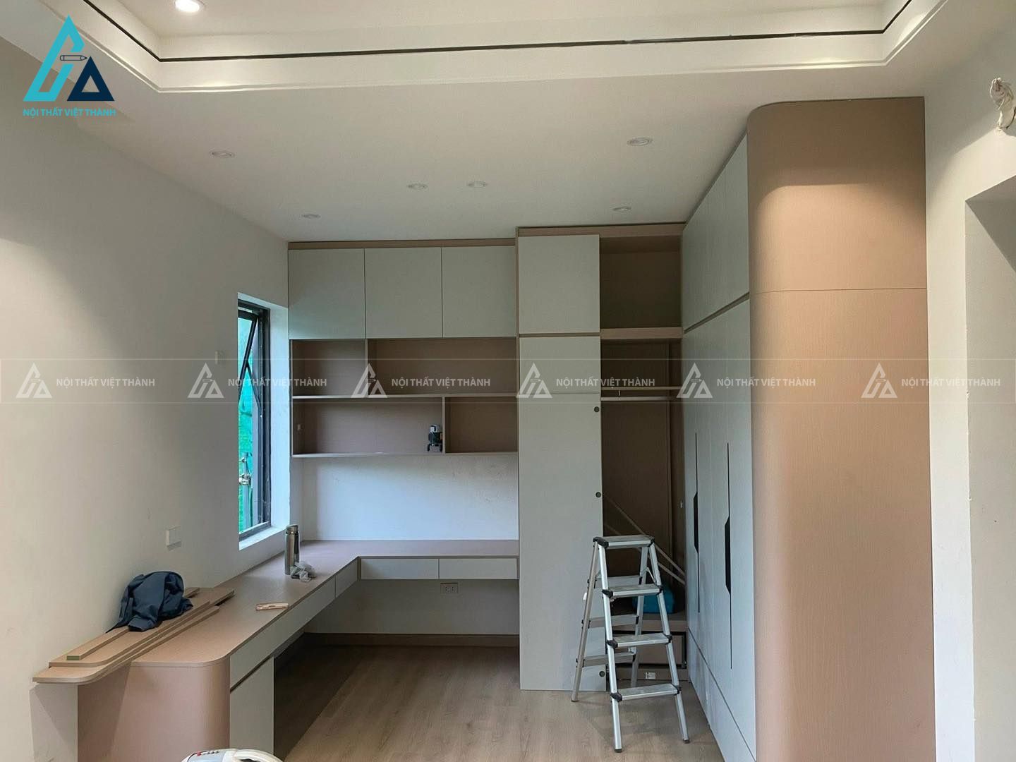 Thiết kế thi công nội thất phòng ngủ chị Hồng Linh Gò Dầu Tây Ninh 10