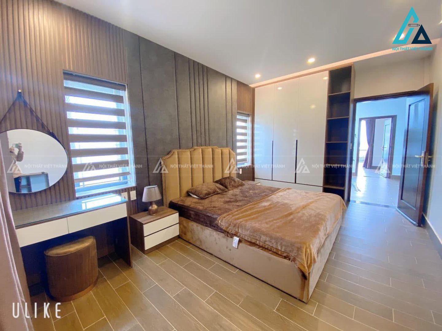 Thiết kế thi công nội thất phòng ngủ chị Hồng Linh Gò Dầu Tây Ninh 11