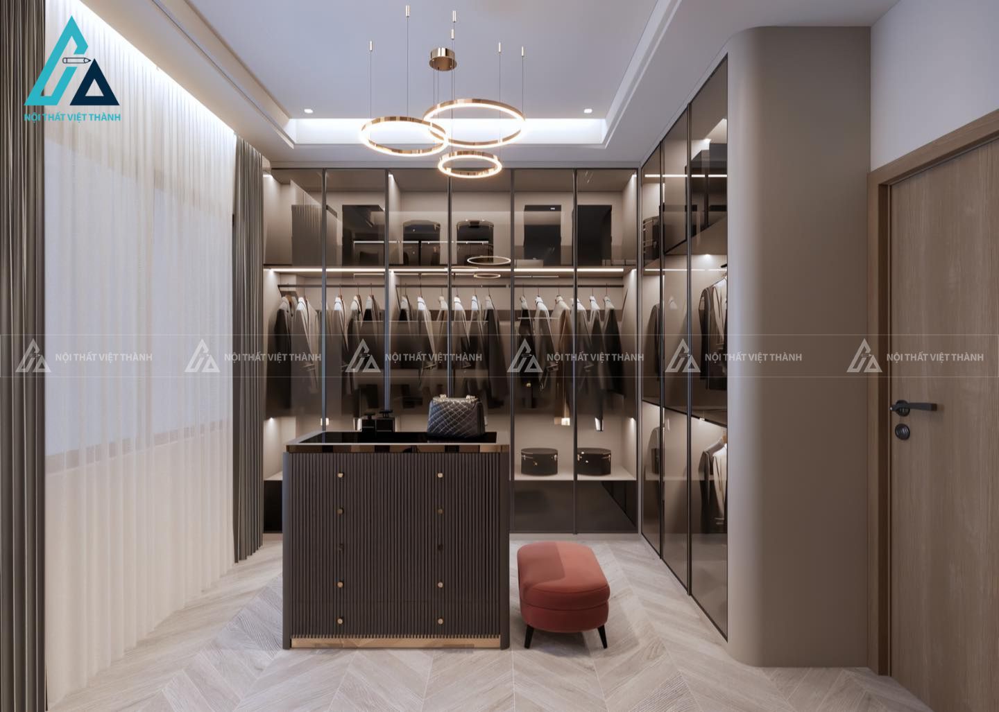 Thiết kế thi công nội thất phòng ngủ chị Hồng Linh Gò Dầu Tây Ninh 4