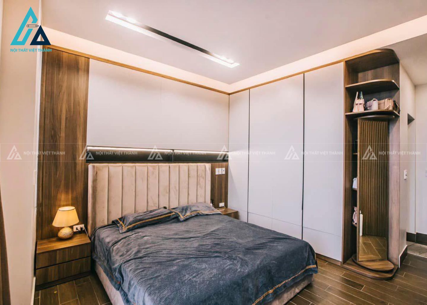 Thiết kế thi công nội thất phòng ngủ chị Hồng Linh Gò Dầu Tây Ninh 6