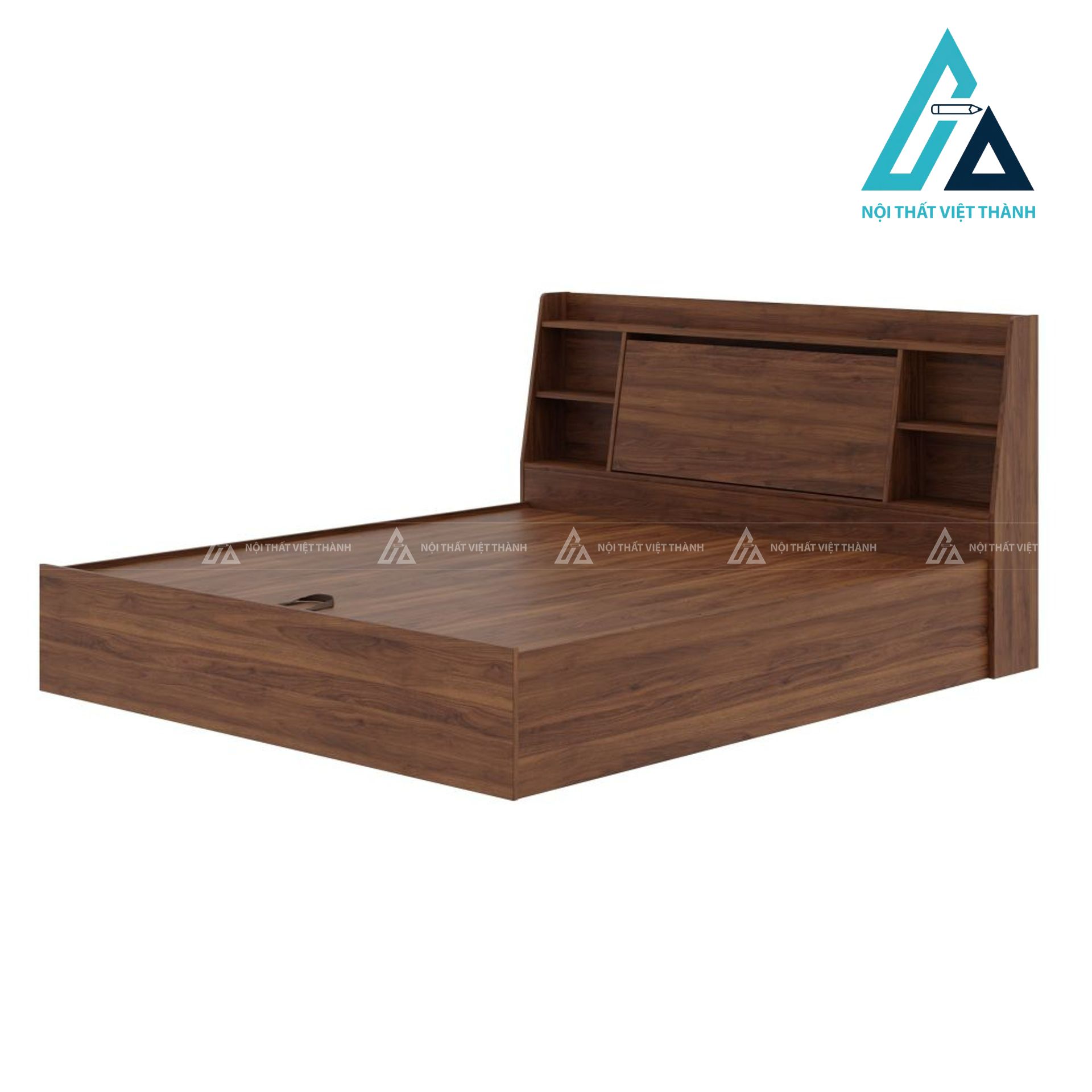 Giường ngủ gỗ công nghiệp đa năng tích hợp hộc chứa tối ưu không gian 2