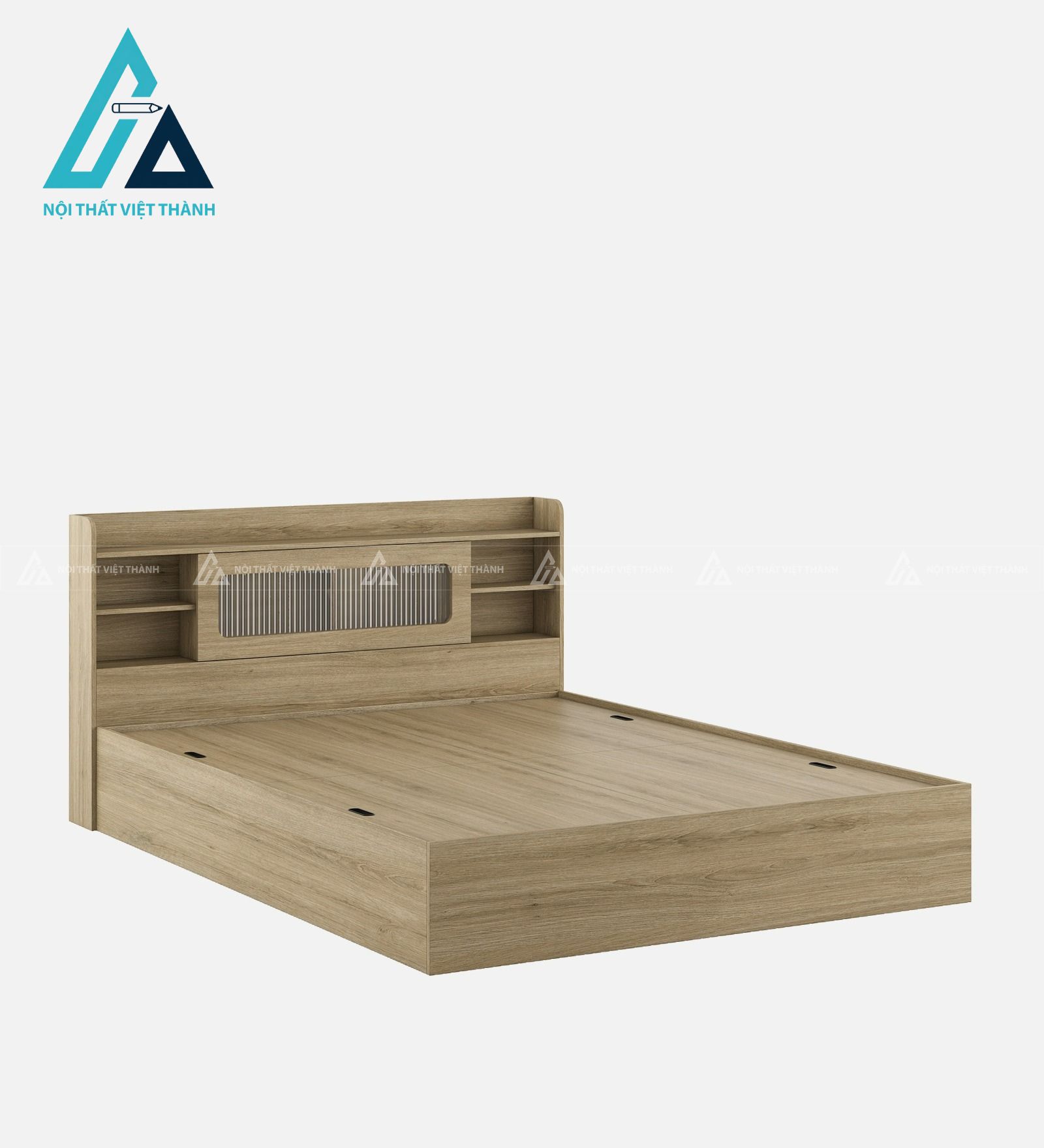 Giường ngủ gỗ MDF hiện đại tích hợp hộc chứa thông minh đa năng 4