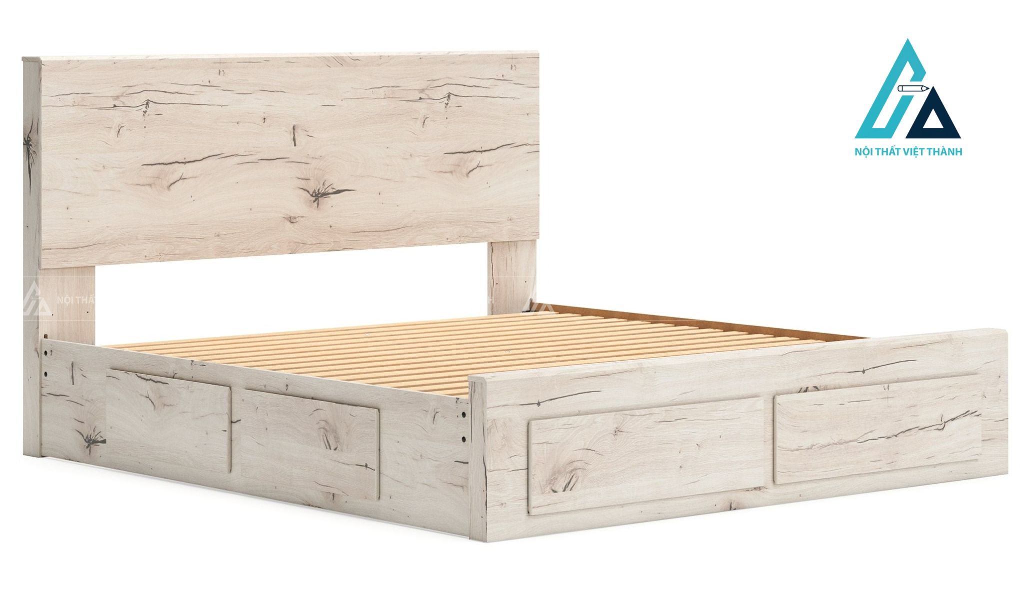 Giường ngủ MDF có hộc kéo đa năng phong cách hiện đại tiện nghi 1