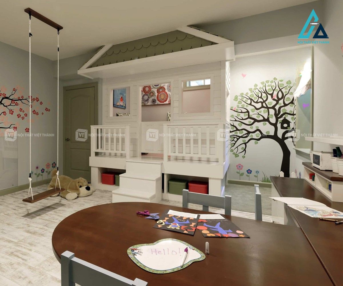 Thi công nội thất phòng trẻ em