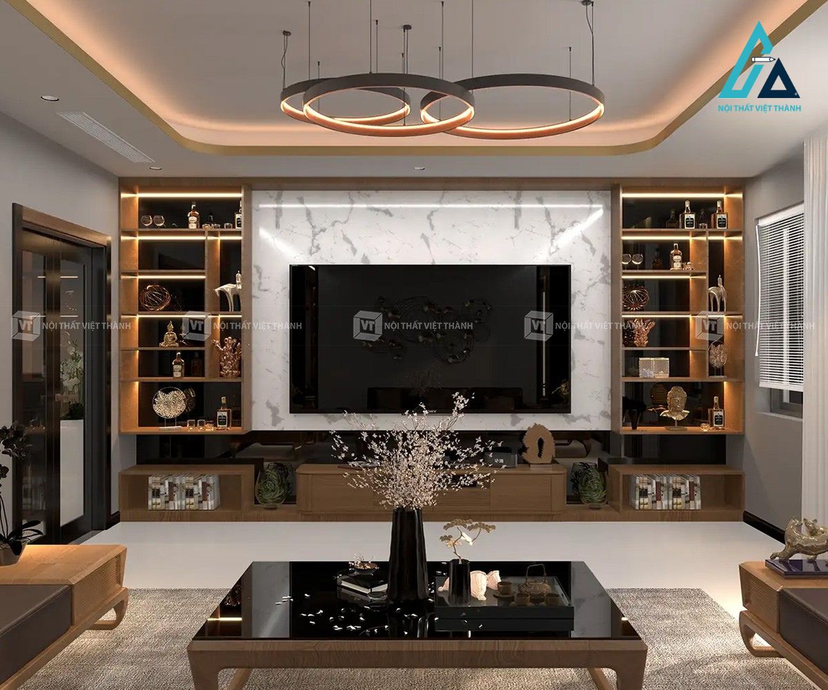 Thiết kế nội thất phòng khách