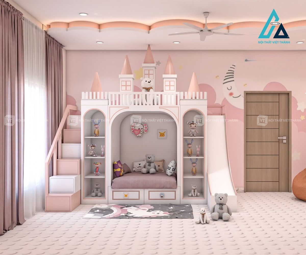 Thiết kế nội thất phòng trẻ em