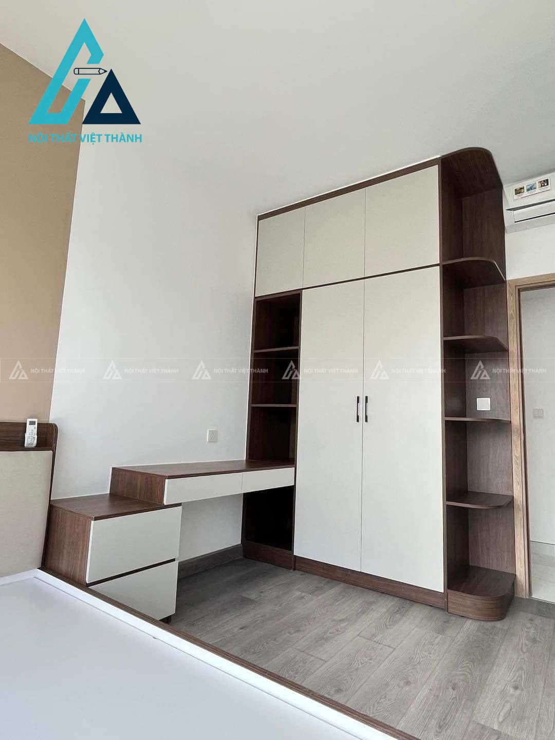 Thiết kế thi công nội thất 2 phòng ngủ chú Hữu Phước Ninh Kiều Cần Thơ 13