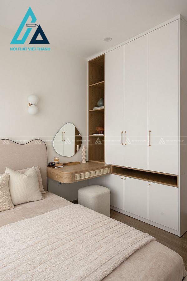 Thiết kế thi công nội thất 2 phòng ngủ chú Hữu Phước Ninh Kiều Cần Thơ 18