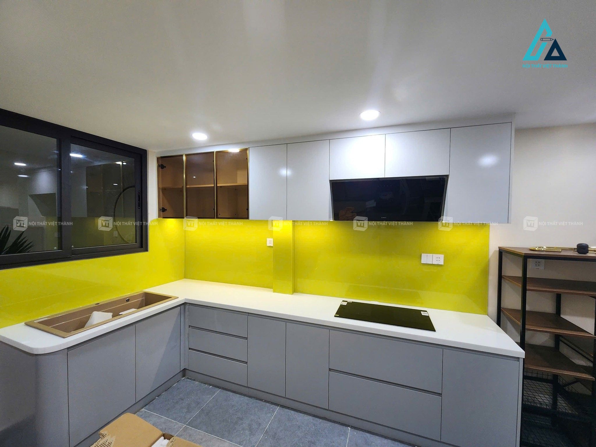 Thiết kế thi công nội thất nhà bếp tủ bếp kịch trần