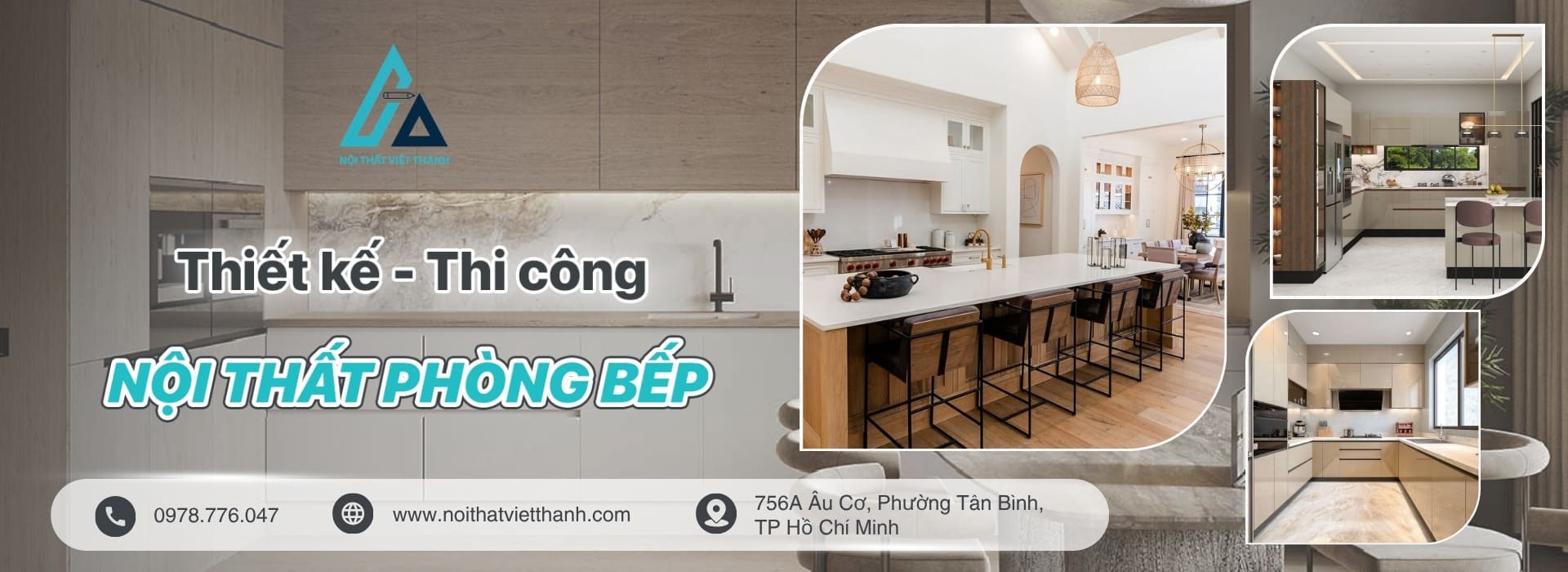 banner Thiết kế và thi công nội thất nhà bếp