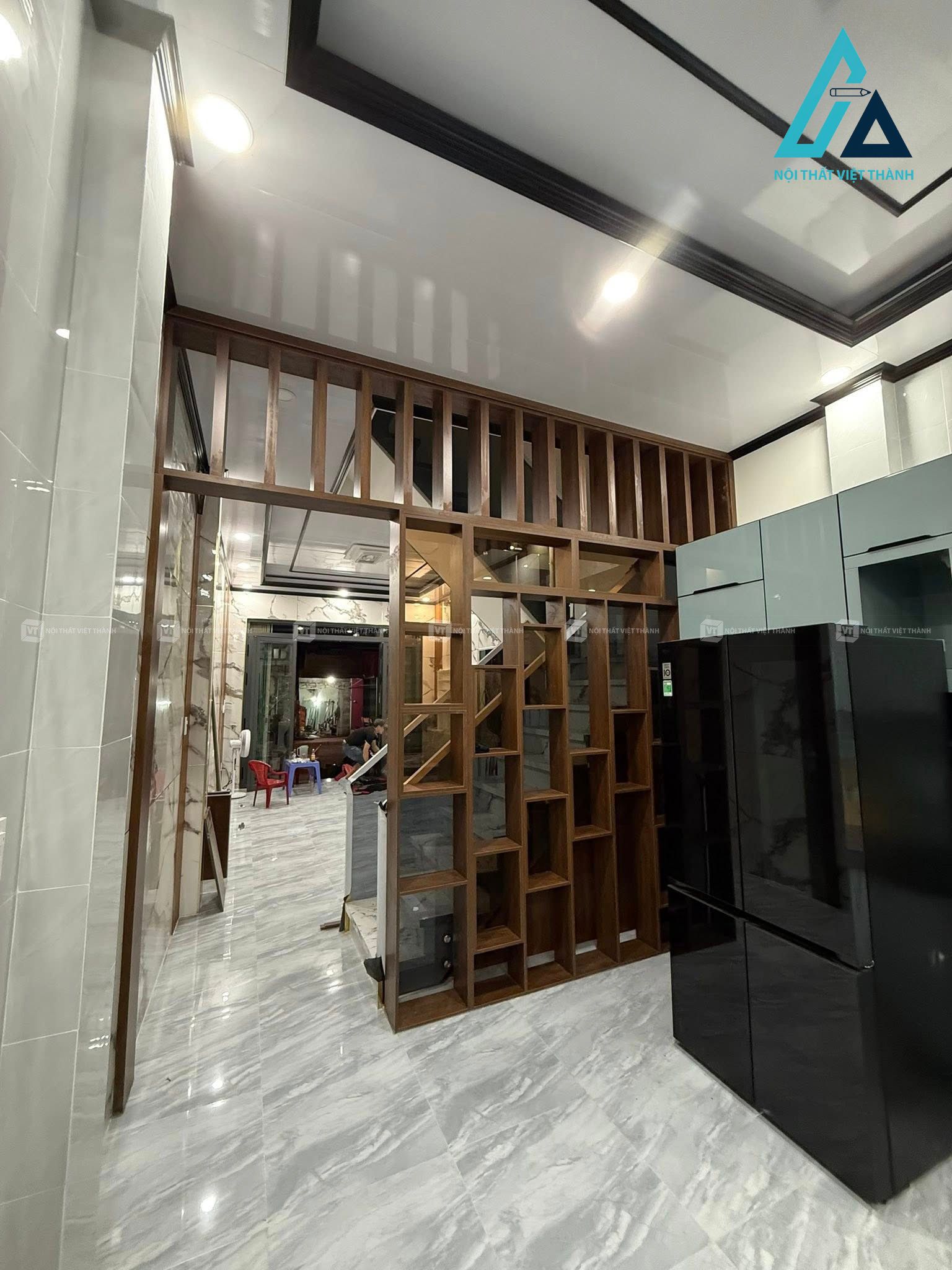 Thiết kế thi công nội thất nhà phố thiết kế liên kết