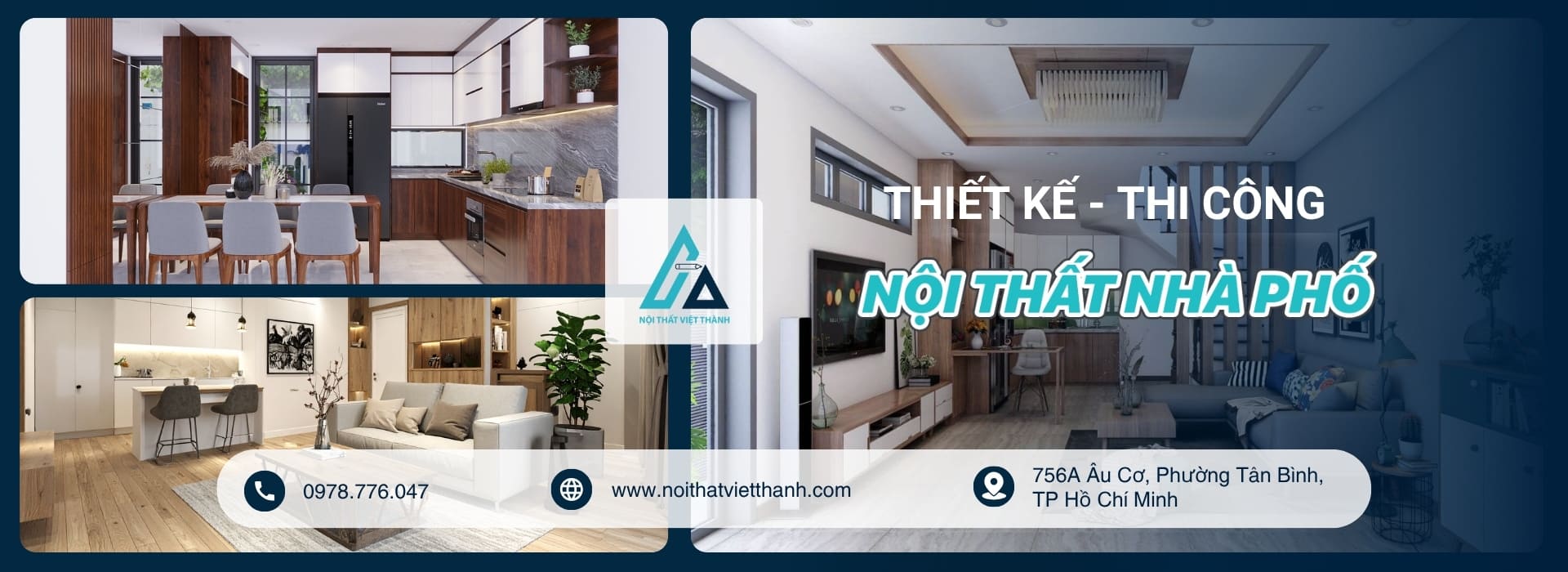 banner Thiết kế và thi công nội thất nhà phố