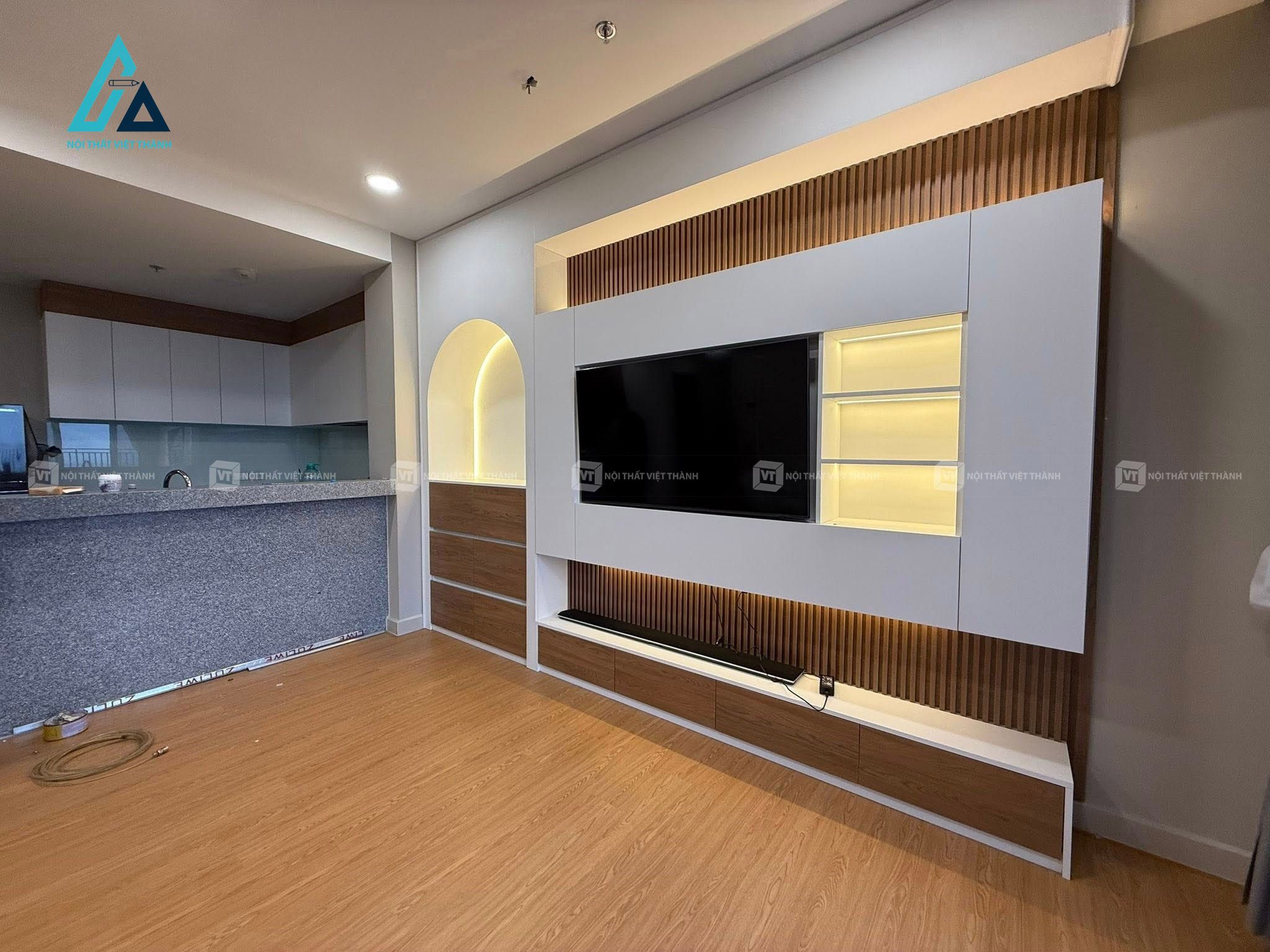 Thiết kế thi công nội thất phòng khách