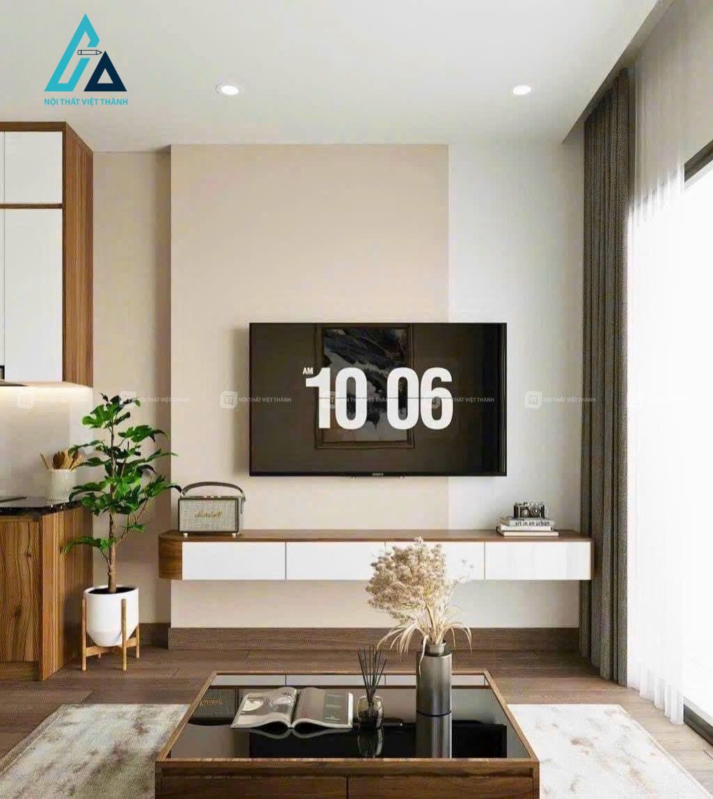 Thiết kế thi công nội thất phòng khách trọn gói giá tốt