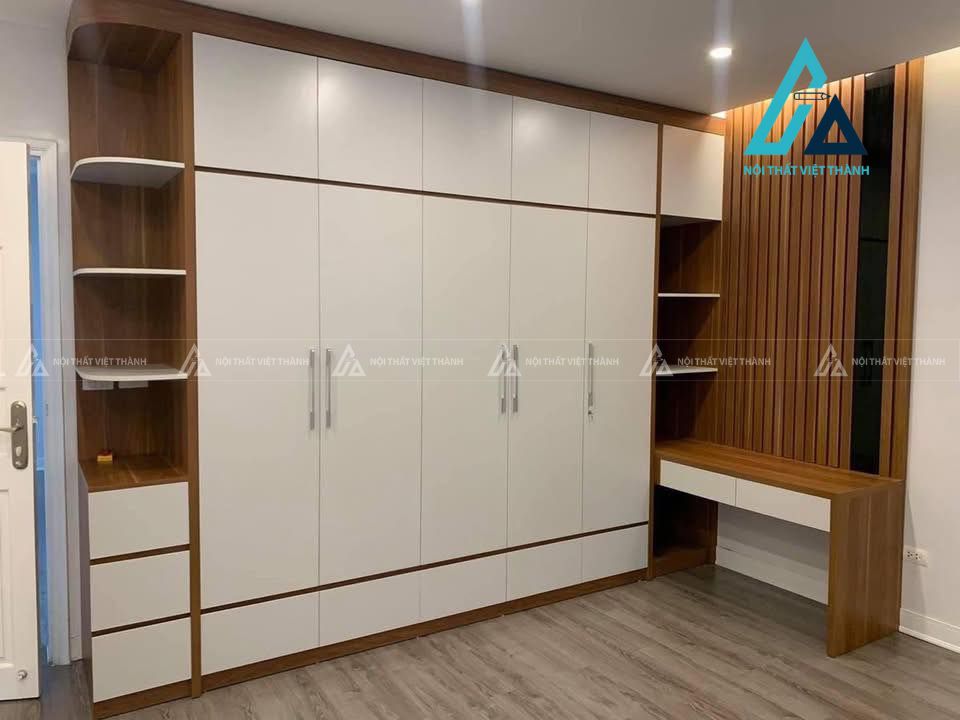 Thiết kế thi công nội thất phòng ngủ chị Bảo Trân Dĩ An Bình Dương