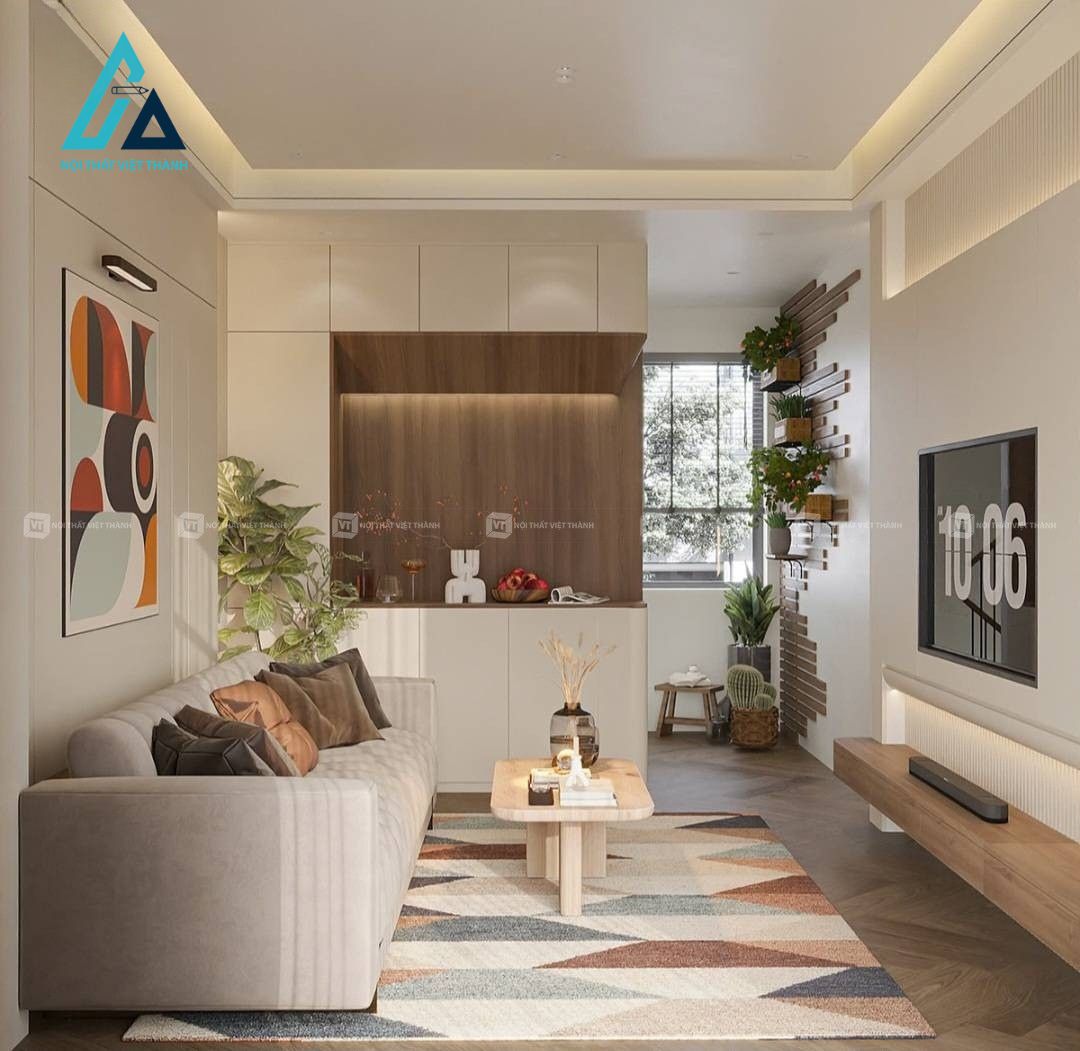 Thiết kế thi công nội thất phòng ngủ chung cư căn hộ tối ưu diện tích