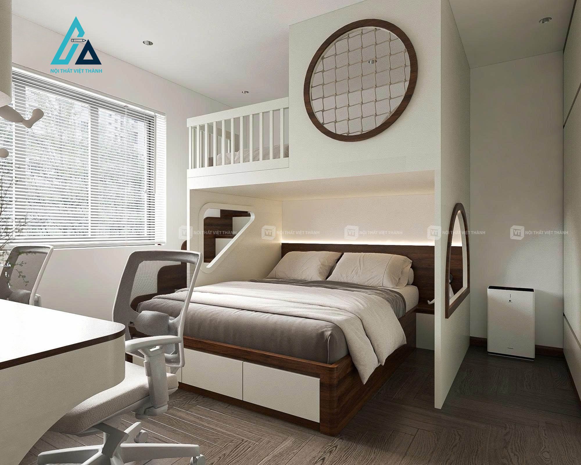 Thiết kế thi công nội thất phòng trẻ em thiết kế chuyên nghiệp