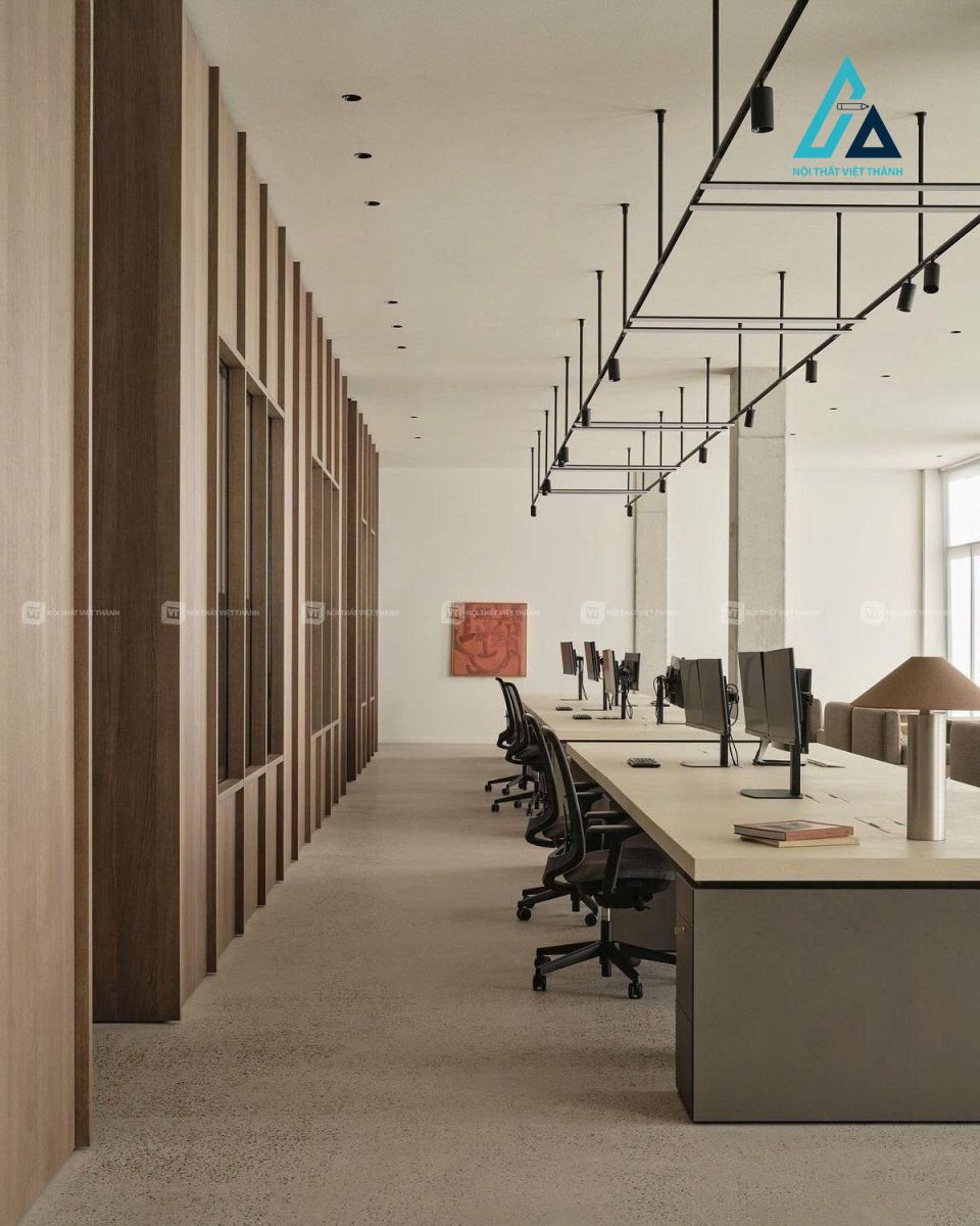 Thiết kế thi công nội thất văn phòng thiết kế chuyên nghiệp hiện đại