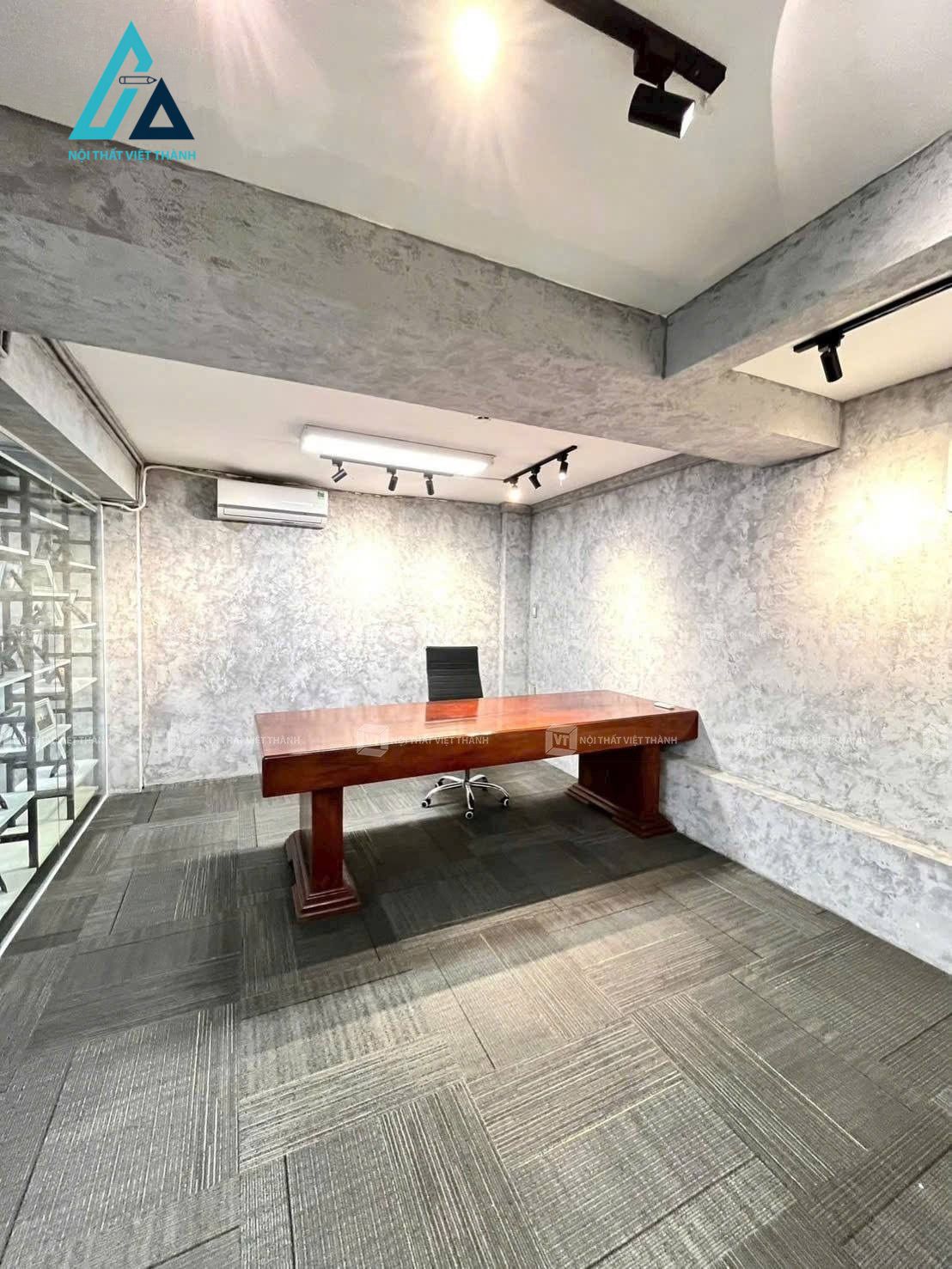 Thiết kế thi công nội thất văn phòng phòng giám đốc hiện đại chuyên nghiệp