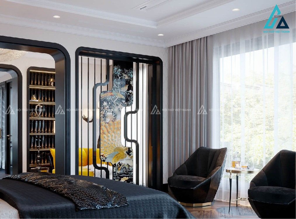 Vách ngăn phù hợp với nhiều phong cách nội thất khác nhau