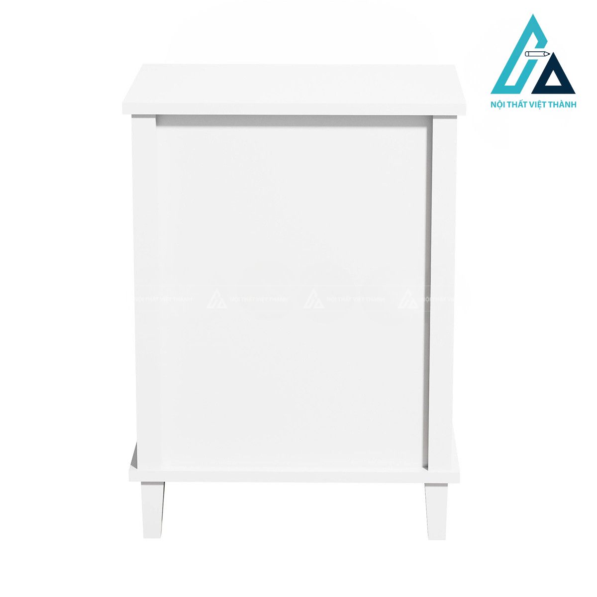 Tủ đầu giường gỗ MDF 1 ngăn kéo kèm kệ mở phong cách tối giản 3