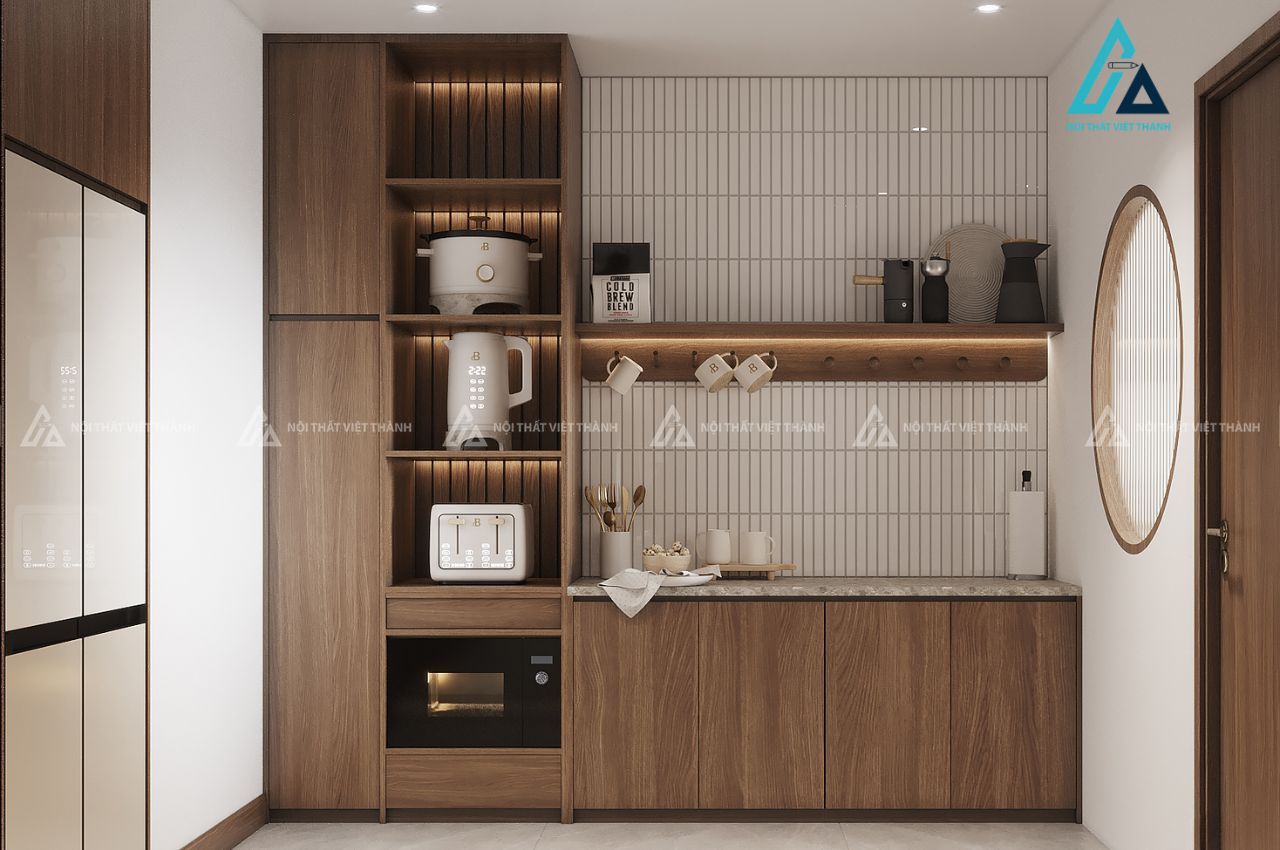 Bếp chữ I cho không gian nhỏ