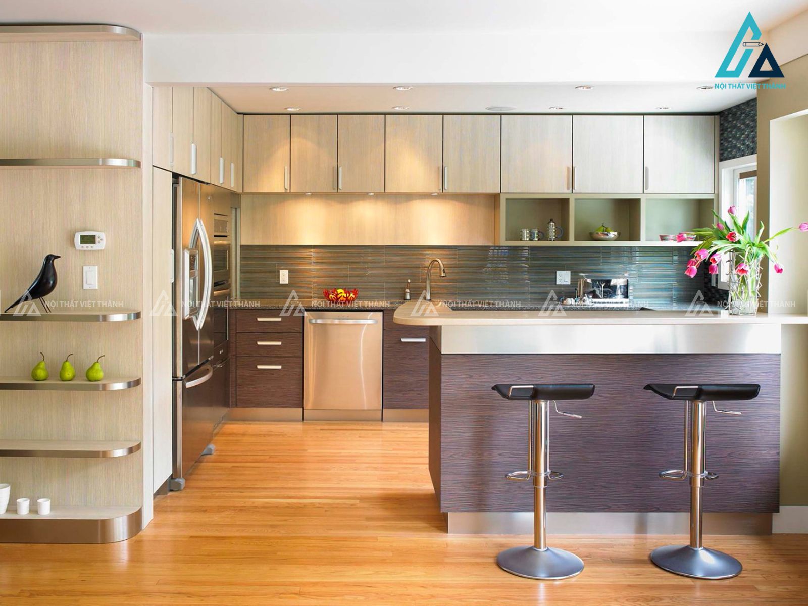 Bố trí bếp cho căn hộ chung cư